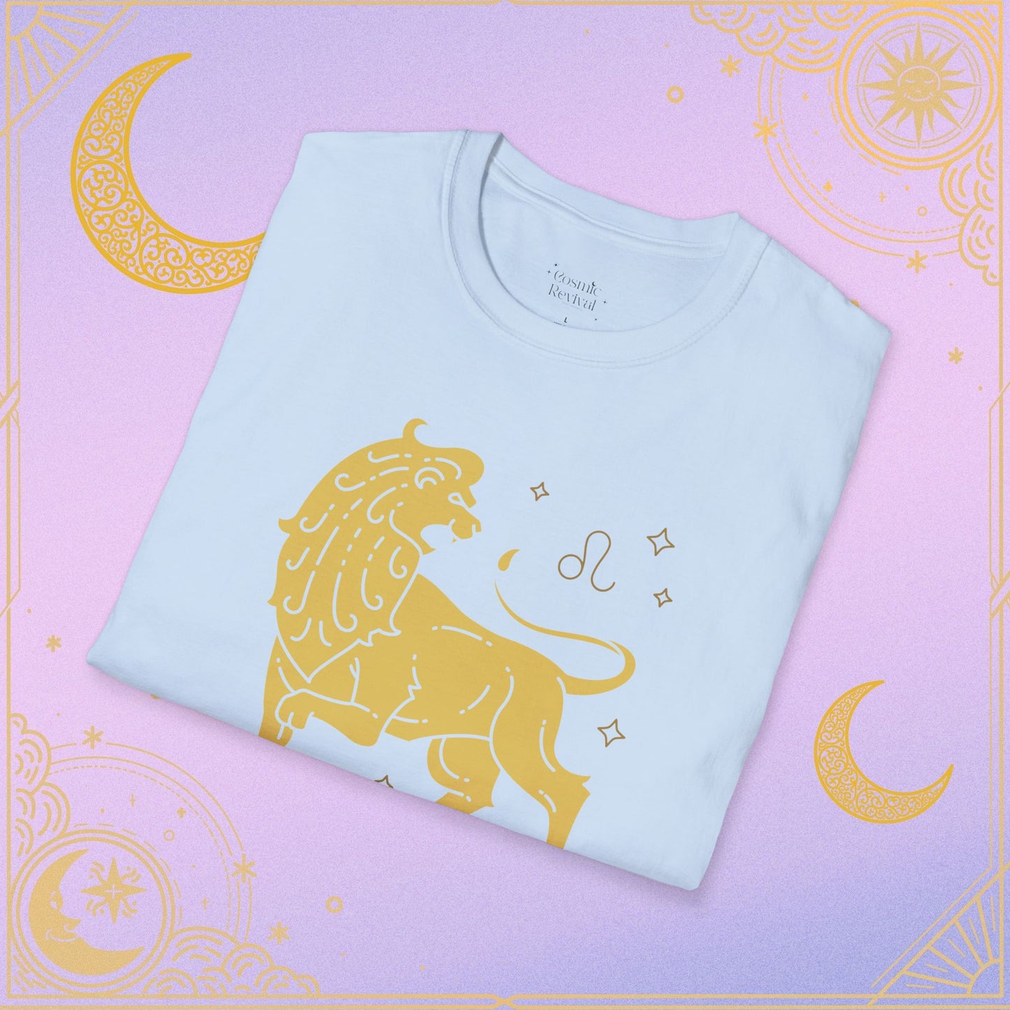 Leo Zodiac T-Shirt | Unisex Astrology Tee, Birthday Gift, July-August Celebrations, Astrology Lovers, Casual Wear, Horoscope T-shirt