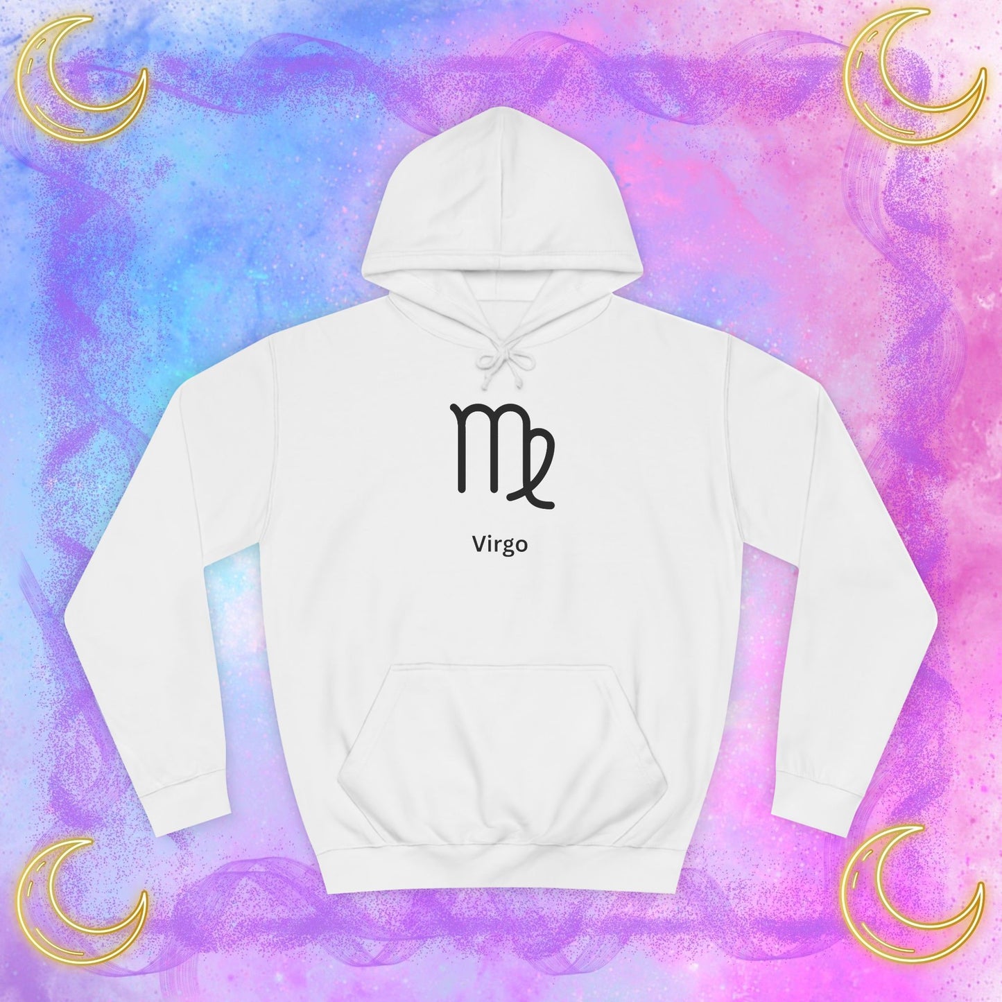 Virgo Astrology Unisex Hoodie | College Style Sweatshirt for Astrology Lovers, Zodiac Gift, Cozy Wear, Birthday and Seasonal Gifts