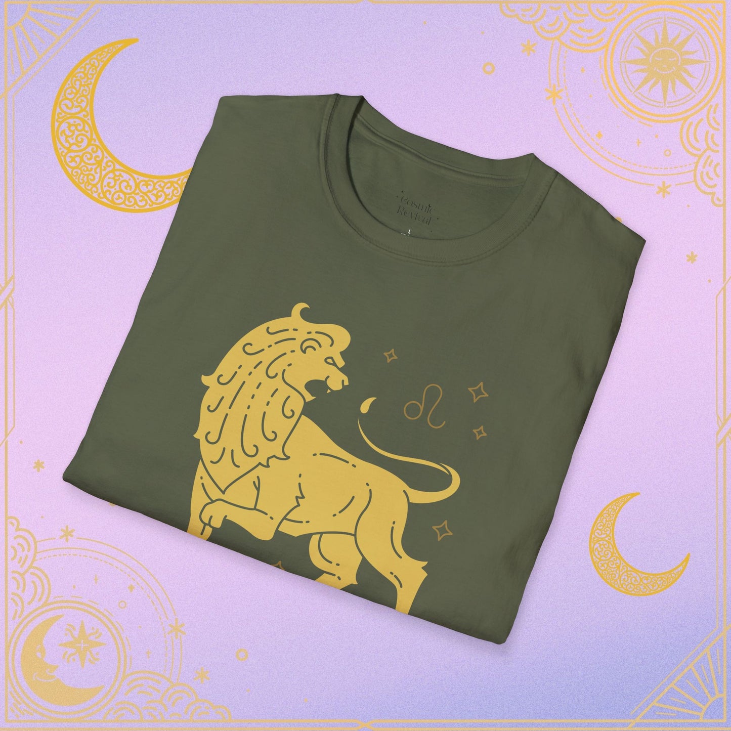 Leo Zodiac T-Shirt | Unisex Astrology Tee, Birthday Gift, July-August Celebrations, Astrology Lovers, Casual Wear, Horoscope T-shirt