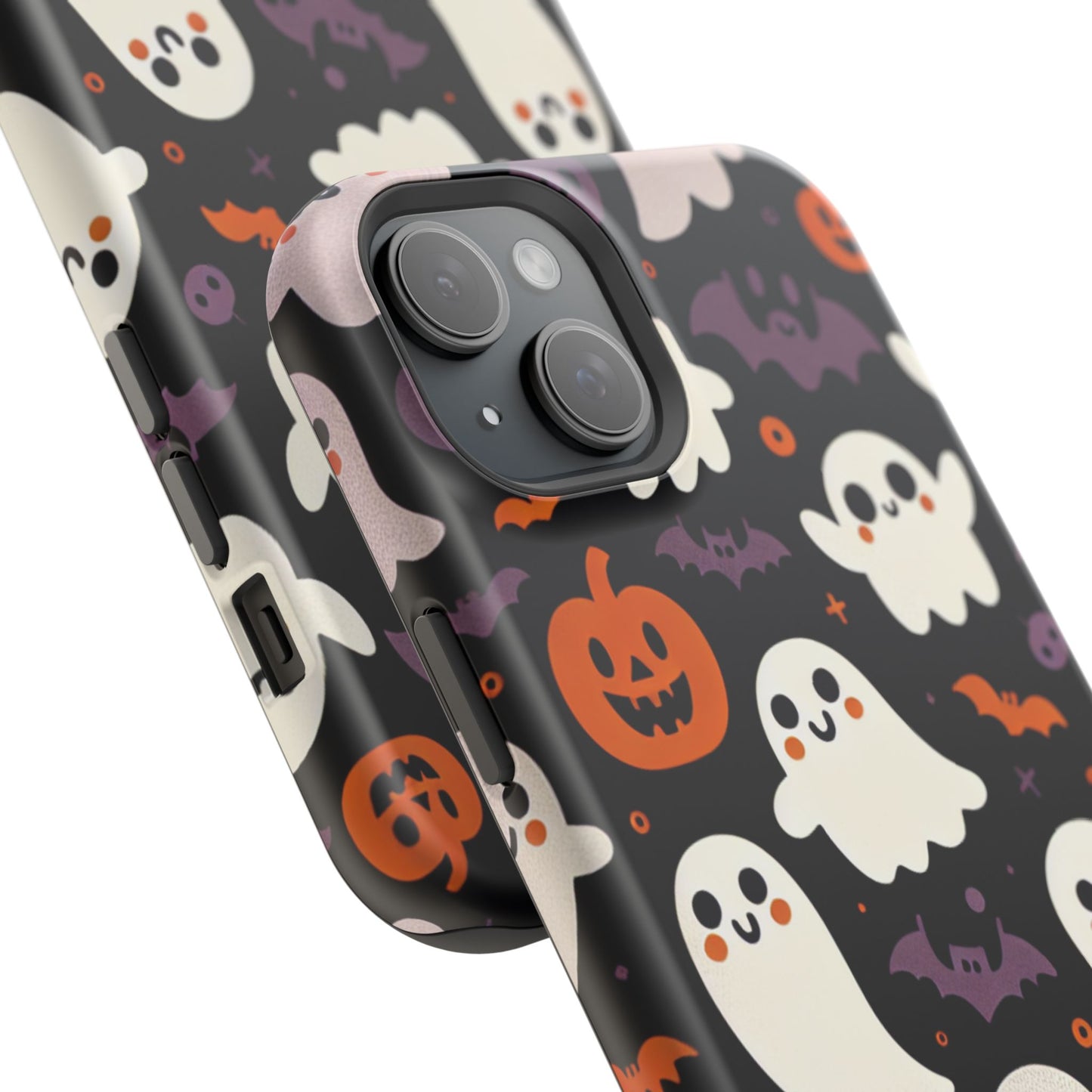 Halloween Ghost Phone Case, Cute Ghost Cases for iPhone, October Birthday Gift, Spooky Decor, Fun & Funky Cell Phone Cover