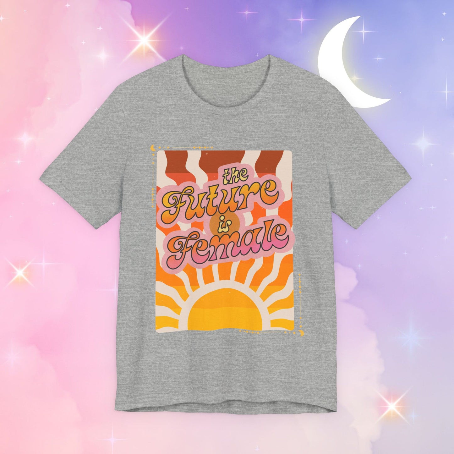 Future is Female Tee | Unisex Jersey Short Sleeve Shirt, Feminist Apparel, Gift for Her, Empowerment Clothing, Summer Vibes
