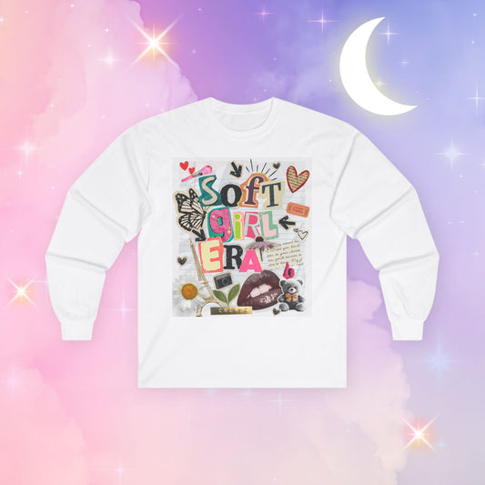 Soft Girl Unisex Long Sleeve Tee, Cozy Casual Wear, Gifts for her, Everyday Comfortable Top, Trendy Graphic Apparel, Versatile [...]