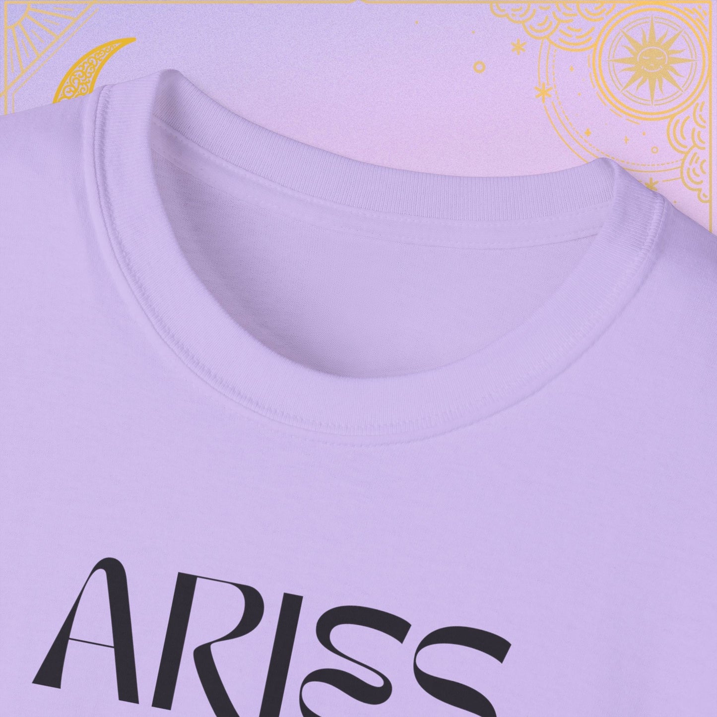 Astrology Aries Tee, Unisex Cotton Shirt, Zodiac Graphic T-Shirt, Birthday Gift, Horoscope Apparel, Astrology Fashion