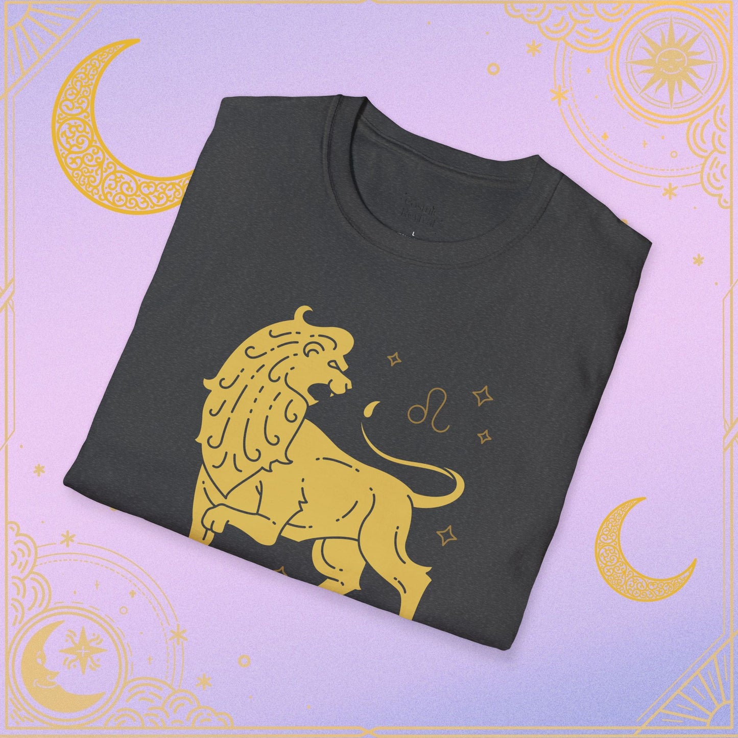 Leo Zodiac T-Shirt | Unisex Astrology Tee, Birthday Gift, July-August Celebrations, Astrology Lovers, Casual Wear, Horoscope T-shirt