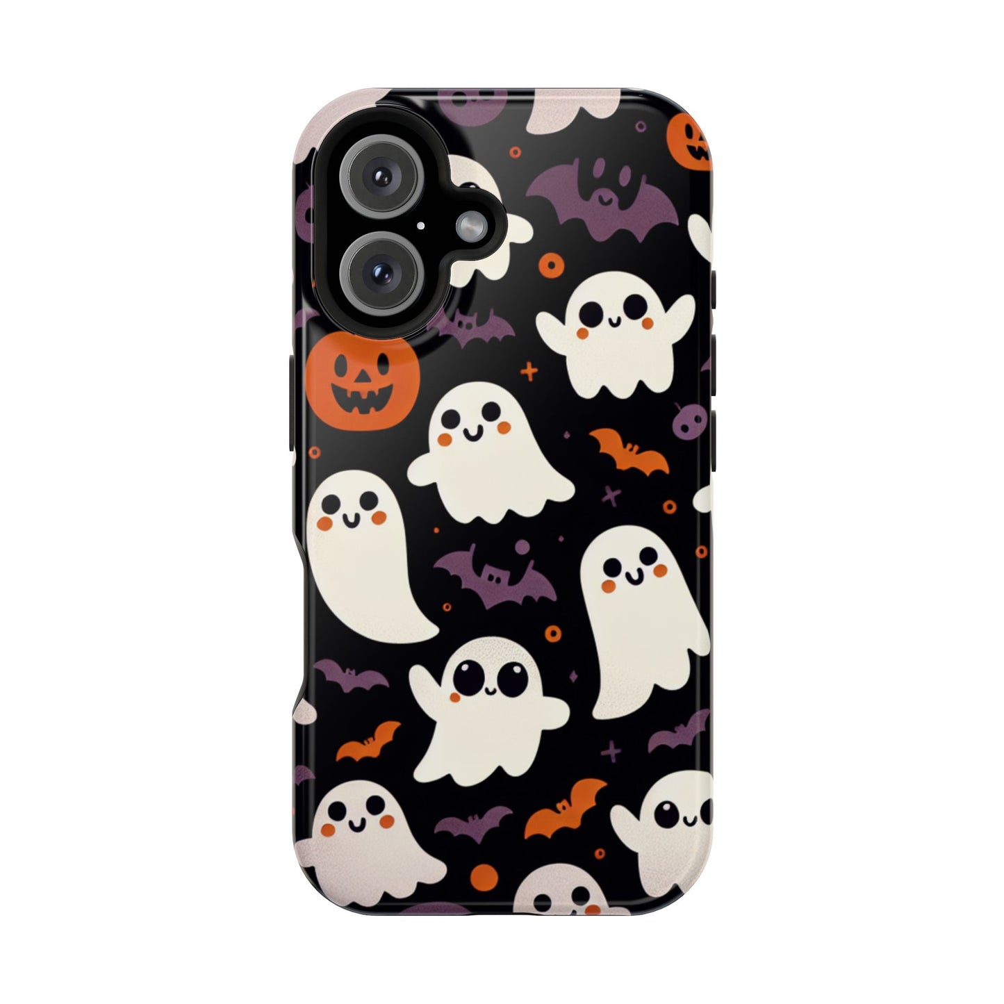 Halloween Ghost Phone Case, Cute Ghost Cases for iPhone, October Birthday Gift, Spooky Decor, Fun & Funky Cell Phone Cover