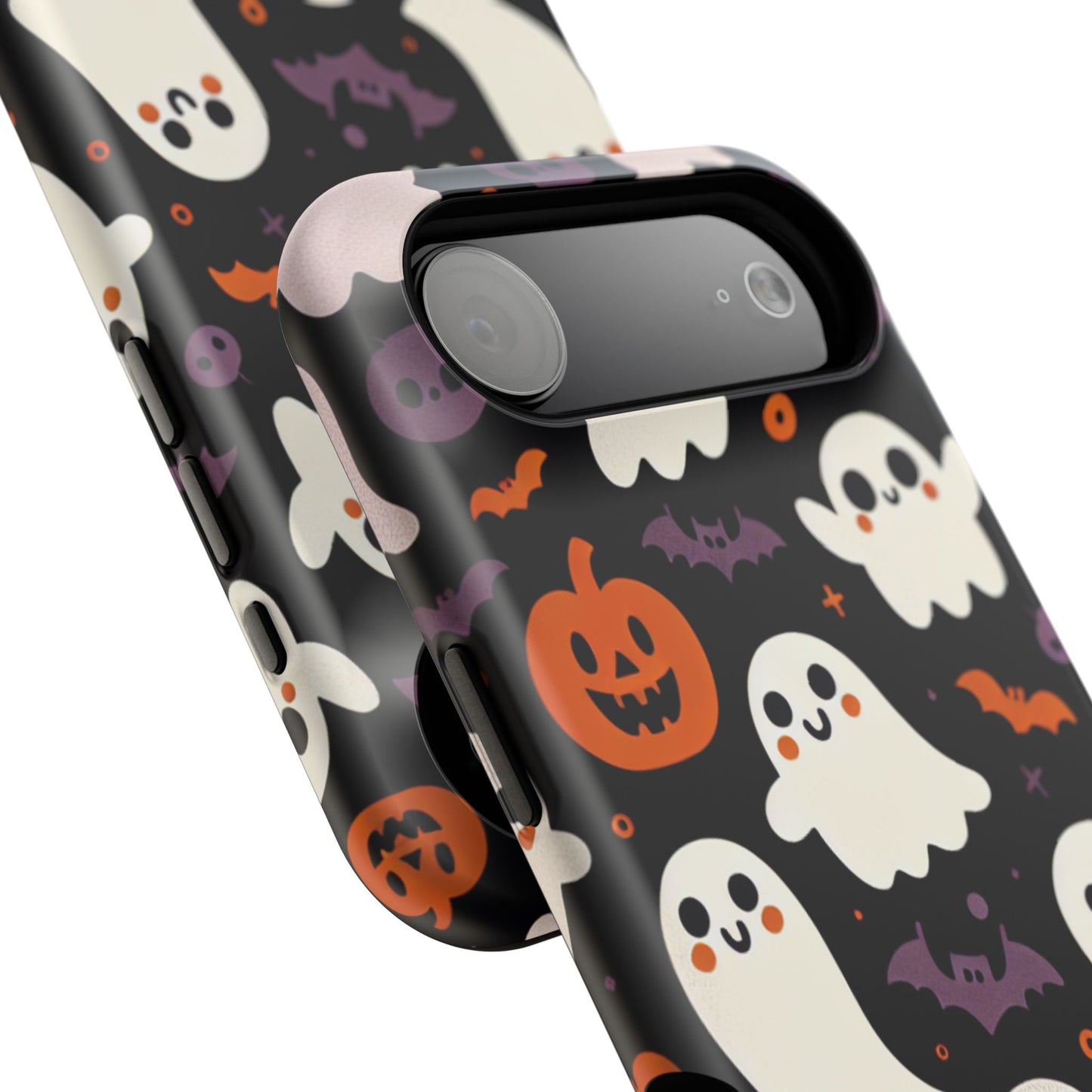 Halloween Ghost Phone Case, Cute Ghost Cases for iPhone, October Birthday Gift, Spooky Decor, Fun & Funky Cell Phone Cover