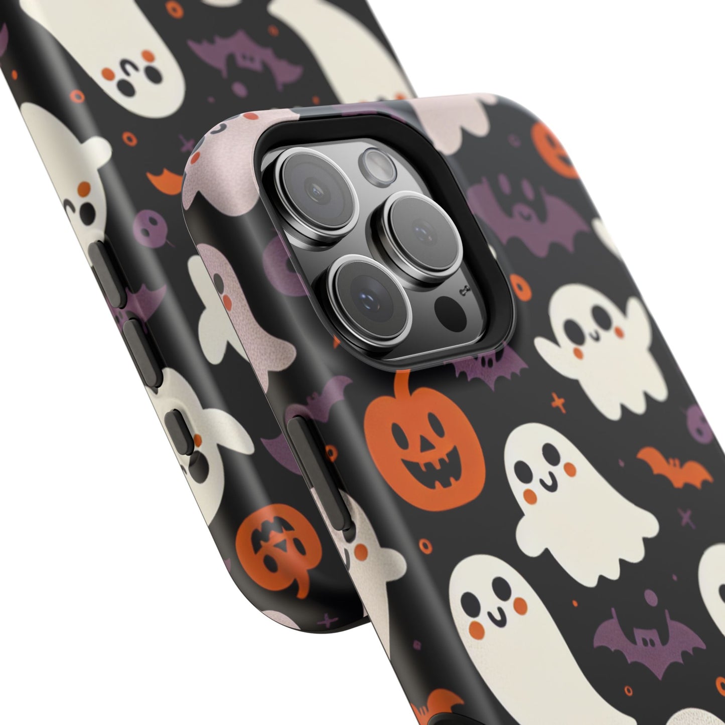 Halloween Ghost Phone Case, Cute Ghost Cases for iPhone, October Birthday Gift, Spooky Decor, Fun & Funky Cell Phone Cover
