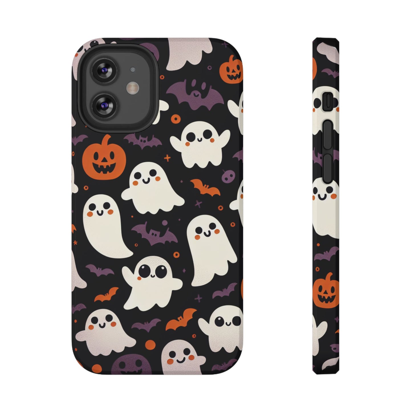 Halloween Ghost Phone Case, Cute Ghost Cases for iPhone, October Birthday Gift, Spooky Decor, Fun & Funky Cell Phone Cover