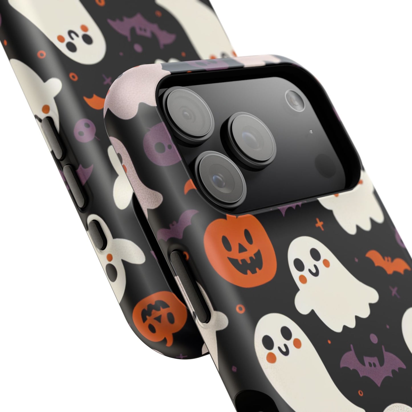 Halloween Ghost Phone Case, Cute Ghost Cases for iPhone, October Birthday Gift, Spooky Decor, Fun & Funky Cell Phone Cover