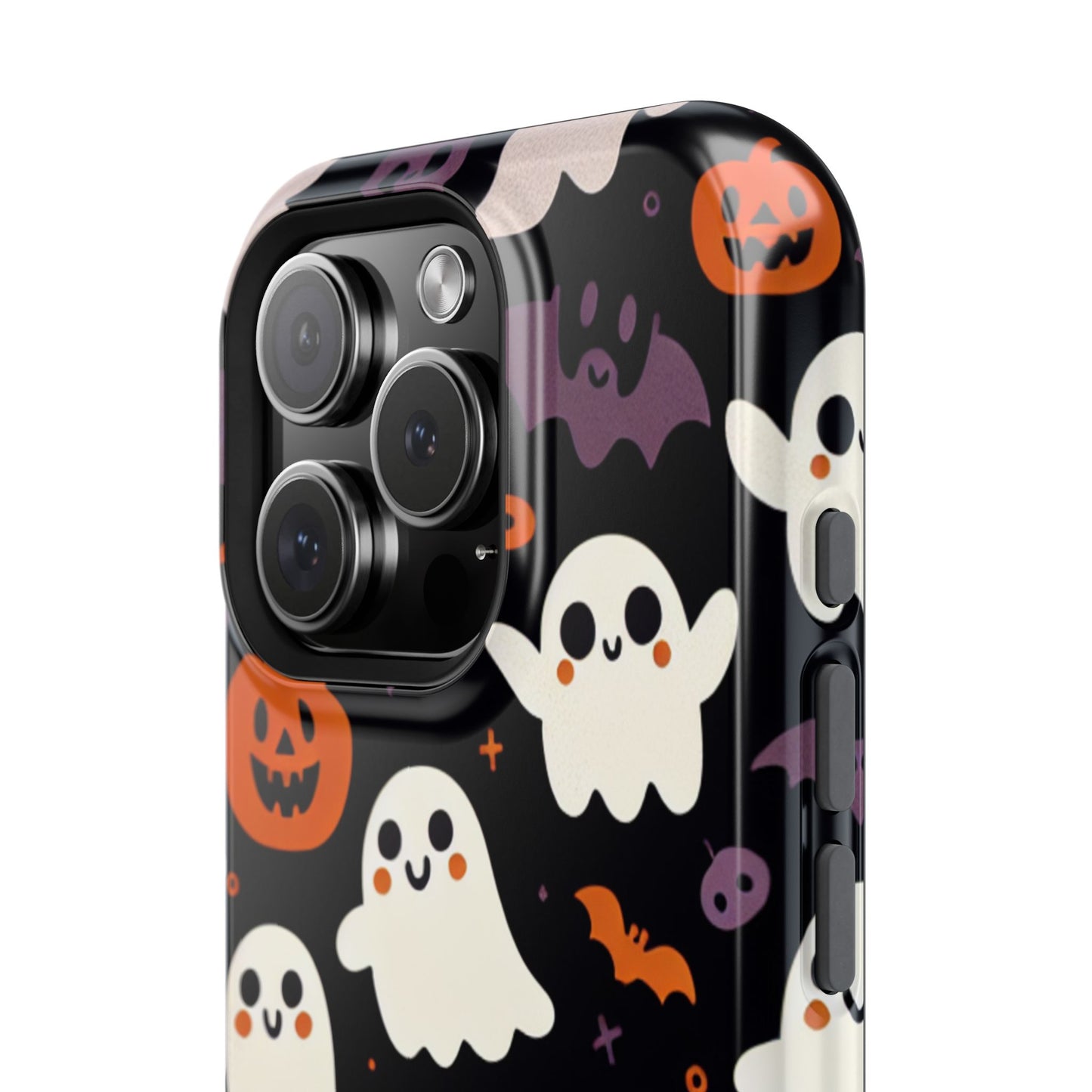 Halloween Ghost Phone Case, Cute Ghost Cases for iPhone, October Birthday Gift, Spooky Decor, Fun & Funky Cell Phone Cover