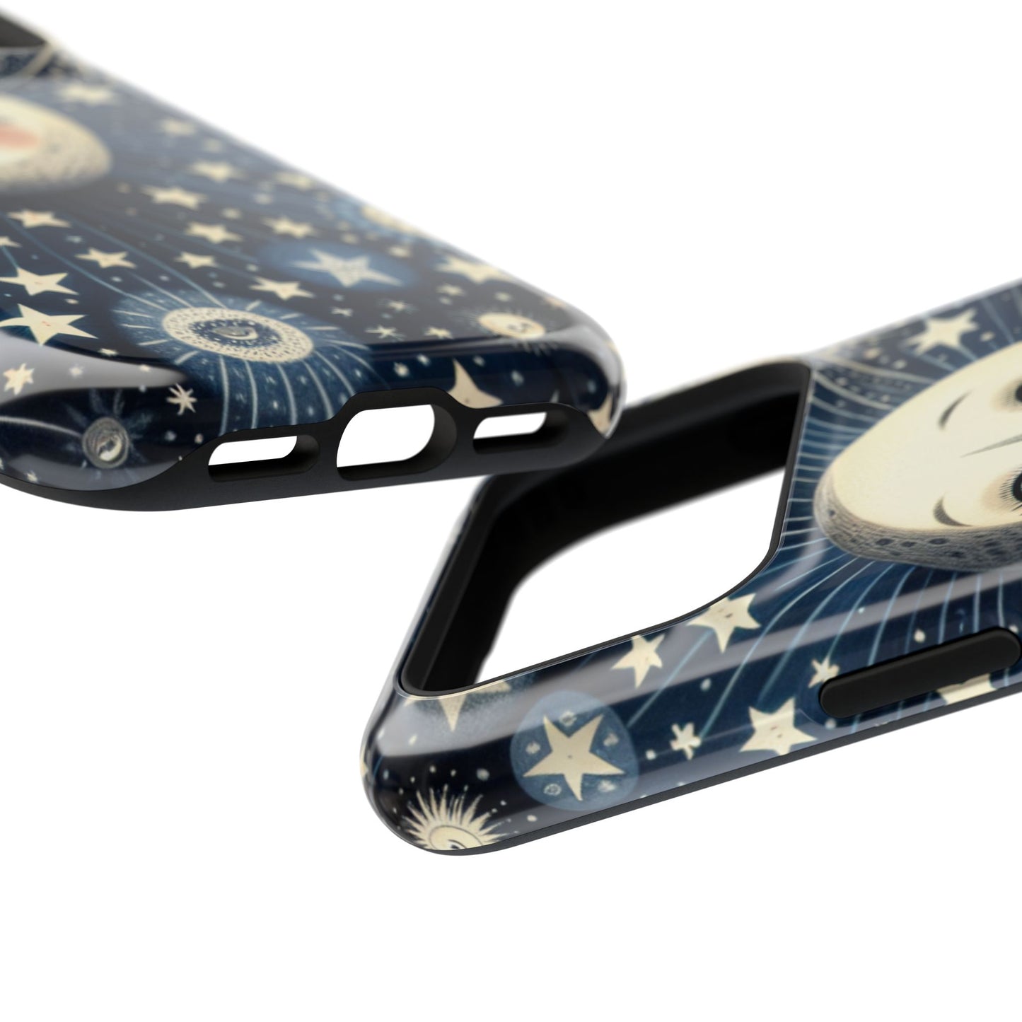 Celestial Impact-Resistant Cases, Protective Phone Cover, Moon & Stars Design, Gift for Astrology Lovers, Unique Phone Accessories, [...]