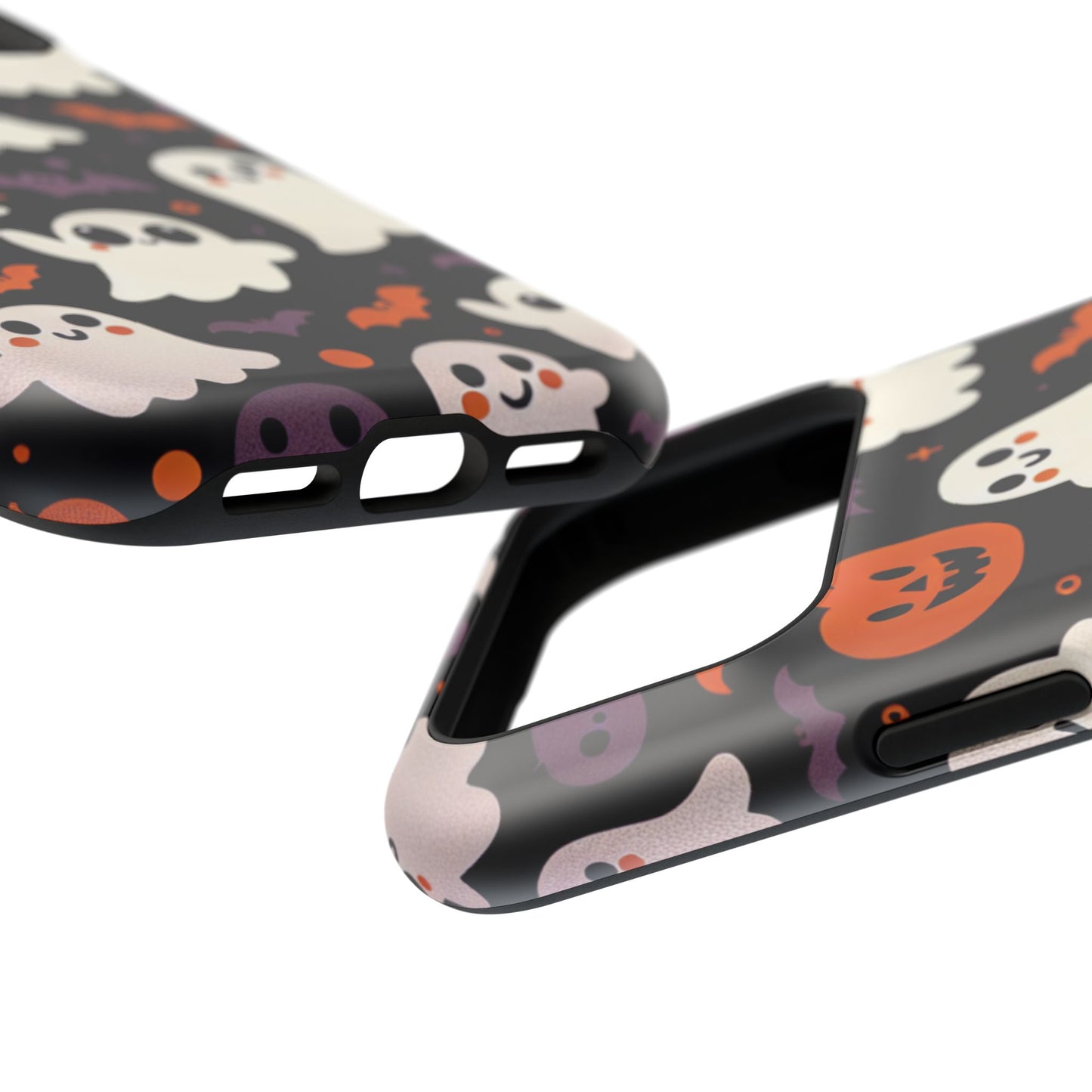 Halloween Ghost Phone Case, Cute Ghost Cases for iPhone, October Birthday Gift, Spooky Decor, Fun & Funky Cell Phone Cover