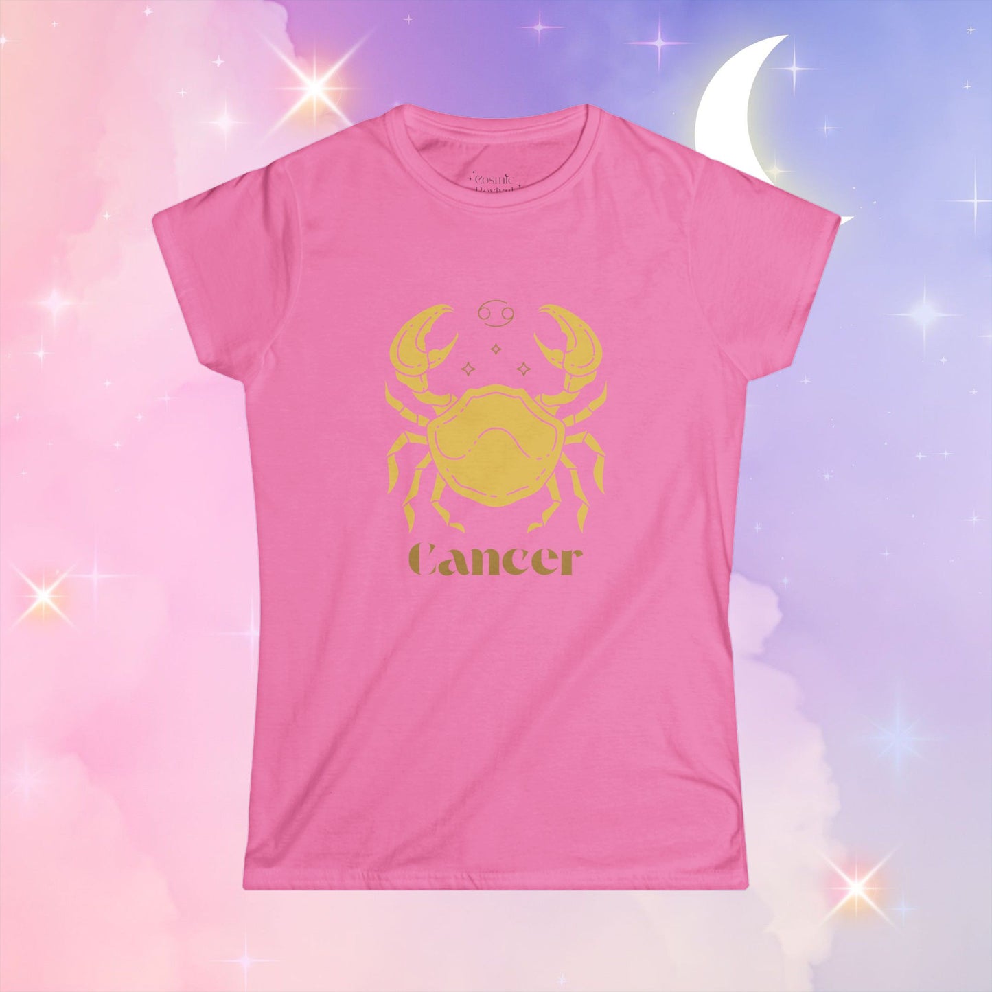Cancer Zodiac Women's Tee | Astrological Fashion, Birthday Gift, Astrology Shirt, Horoscope Apparel, Gift for Her