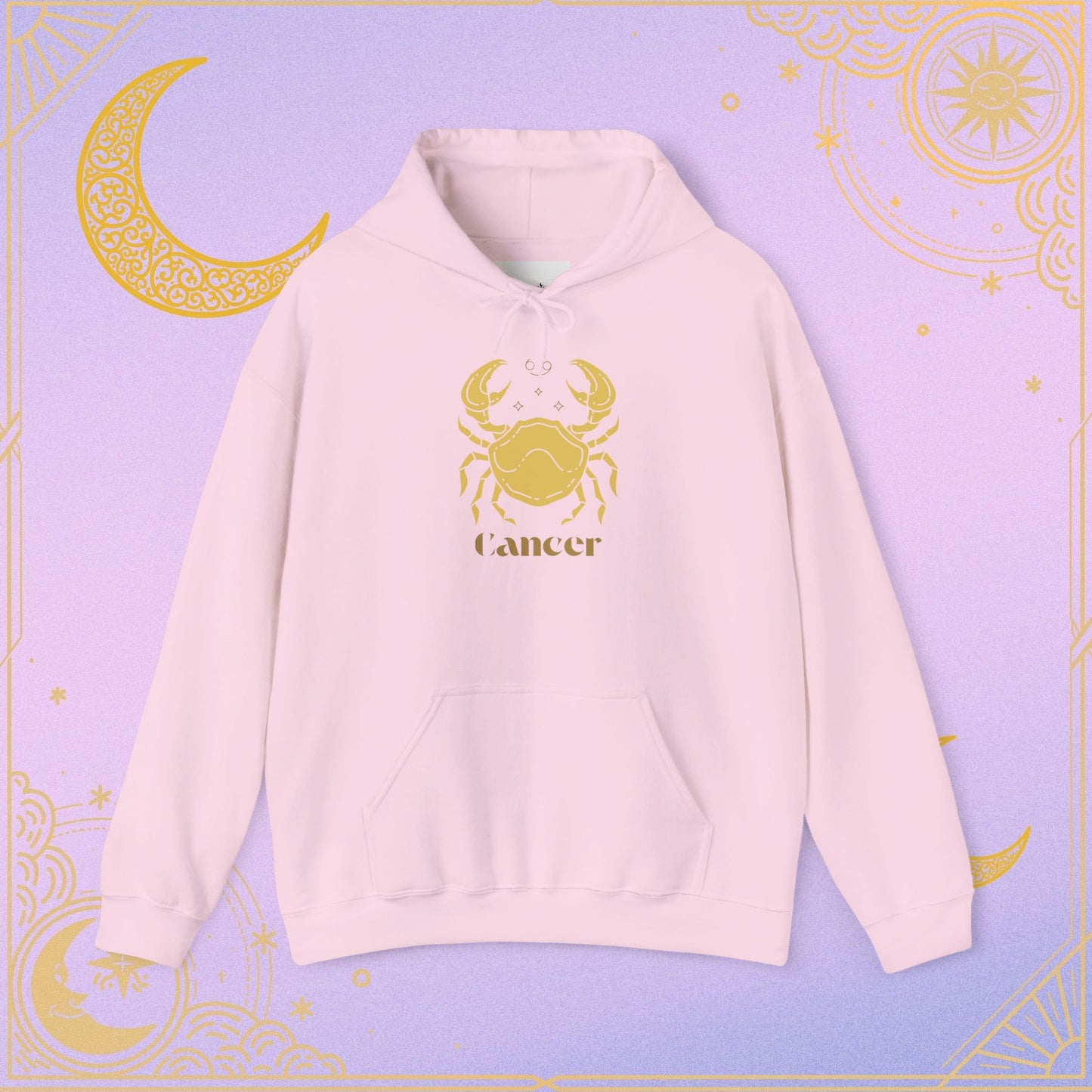 Cancer Zodiac Hoodie, Astrology Sweatshirt, Unisex Comfort Wear, Birthday Gift, Horoscope Apparel
