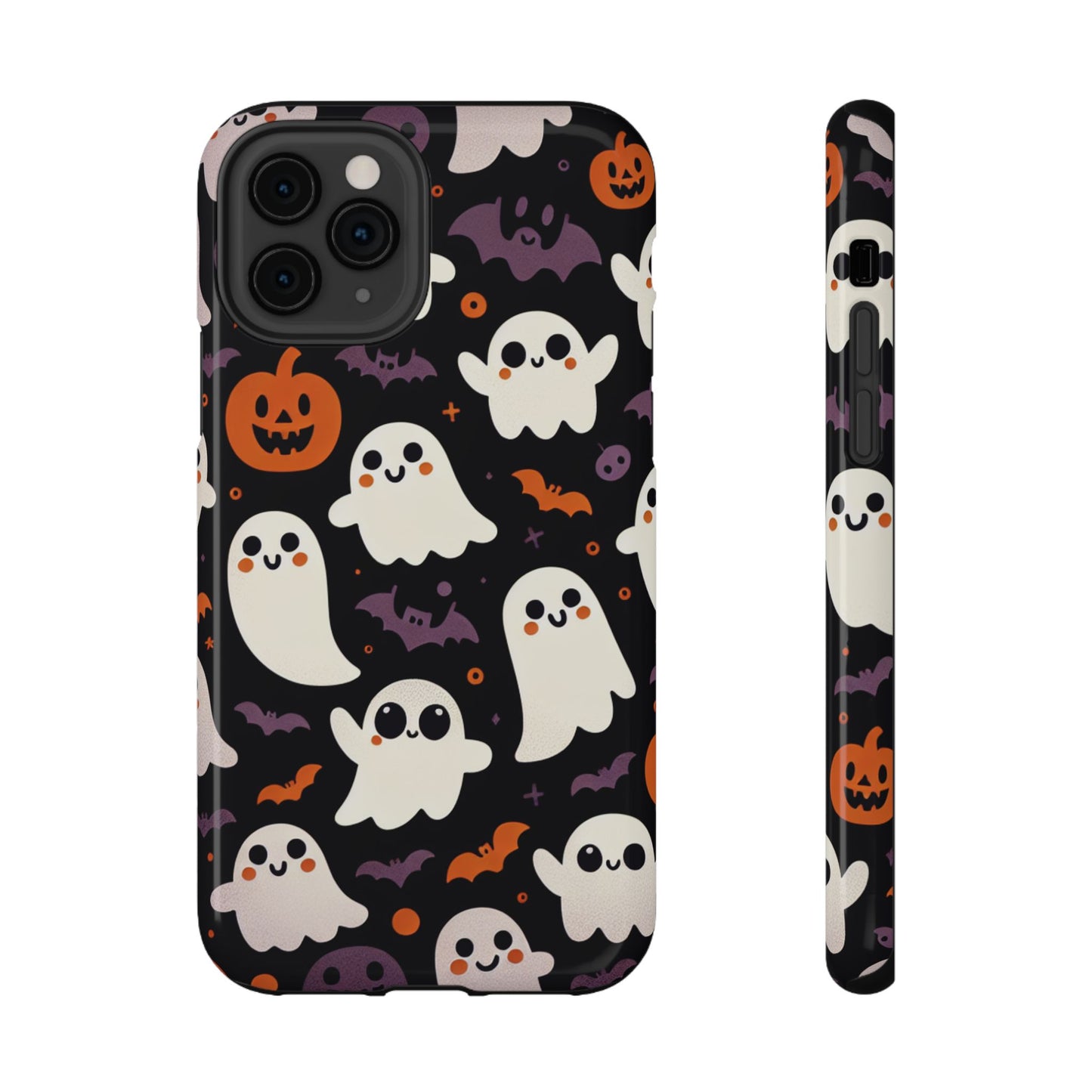 Halloween Ghost Phone Case, Cute Ghost Cases for iPhone, October Birthday Gift, Spooky Decor, Fun & Funky Cell Phone Cover