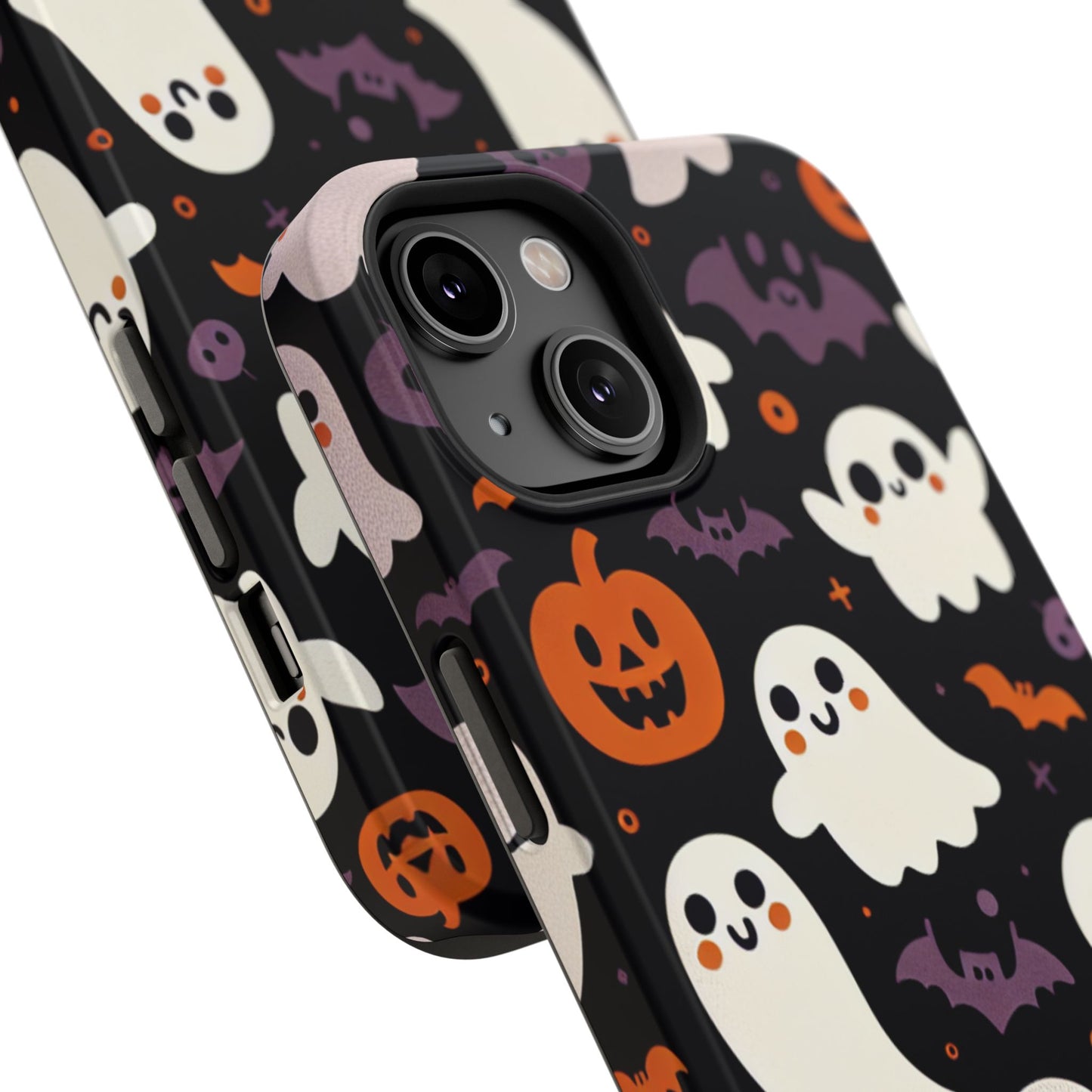 Halloween Ghost Phone Case, Cute Ghost Cases for iPhone, October Birthday Gift, Spooky Decor, Fun & Funky Cell Phone Cover