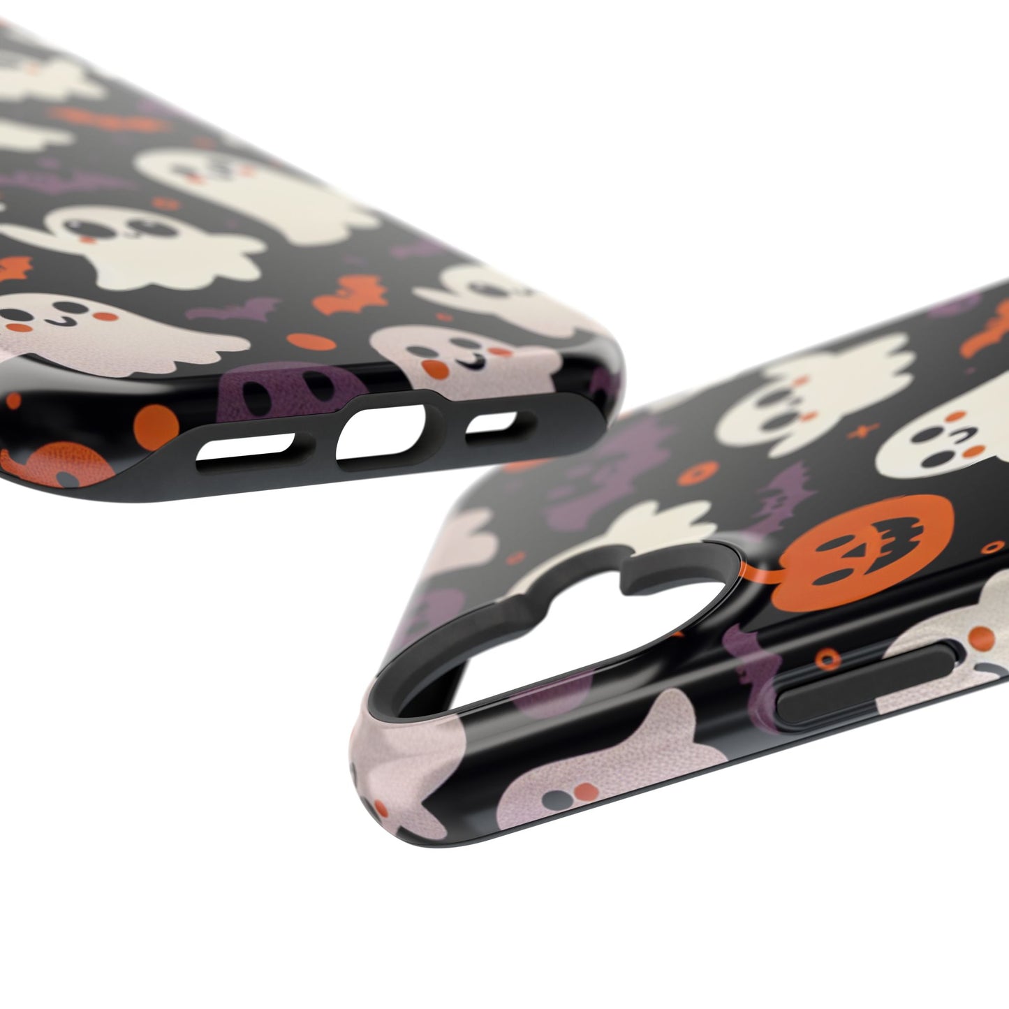 Halloween Ghost Phone Case, Cute Ghost Cases for iPhone, October Birthday Gift, Spooky Decor, Fun & Funky Cell Phone Cover