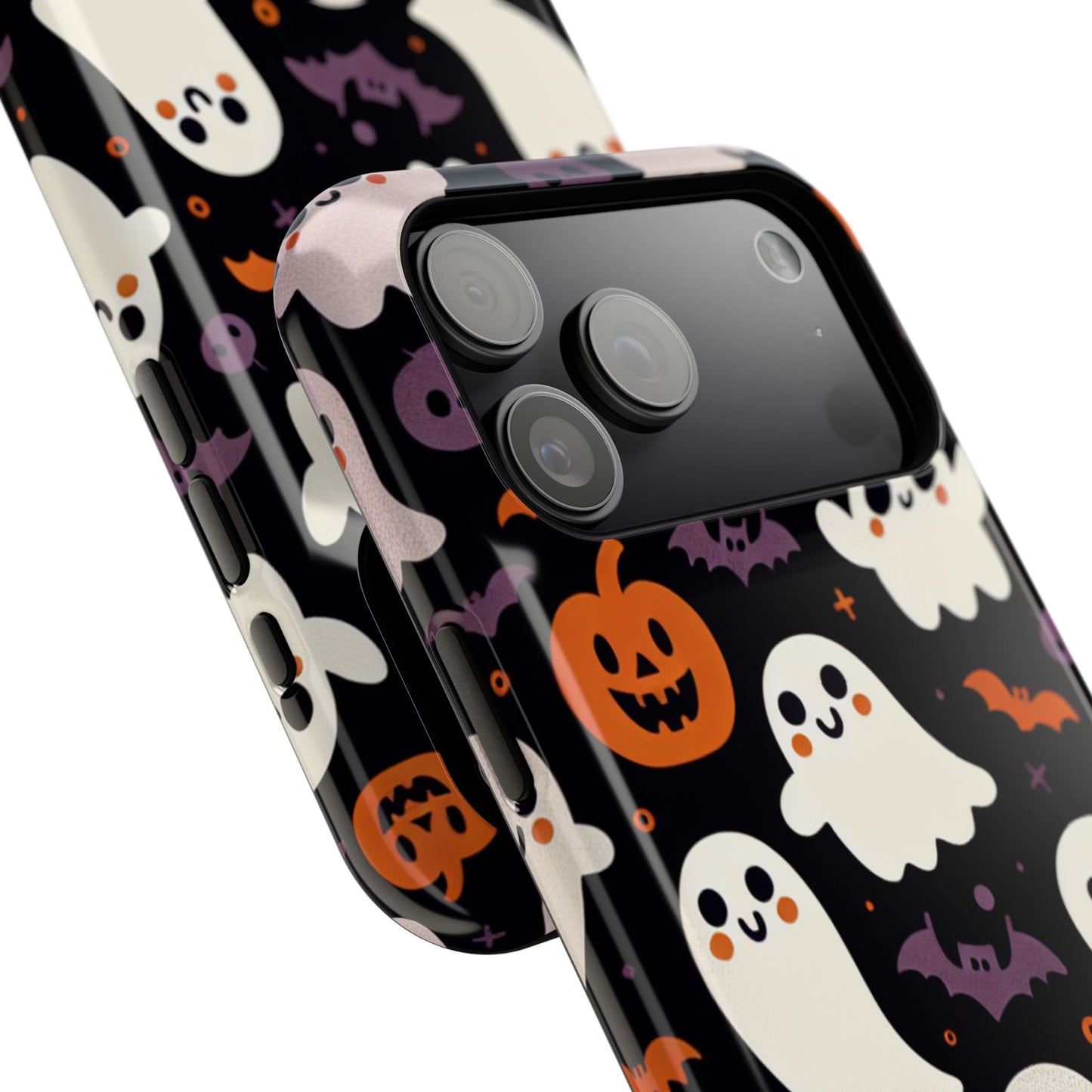 Halloween Ghost Phone Case, Cute Ghost Cases for iPhone, October Birthday Gift, Spooky Decor, Fun & Funky Cell Phone Cover