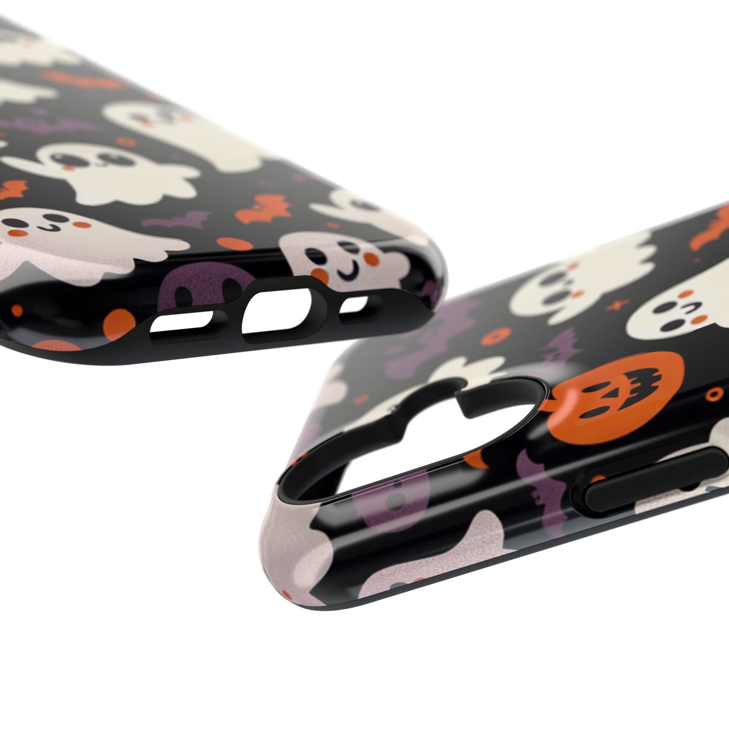 Halloween Ghost Phone Case, Cute Ghost Cases for iPhone, October Birthday Gift, Spooky Decor, Fun & Funky Cell Phone Cover