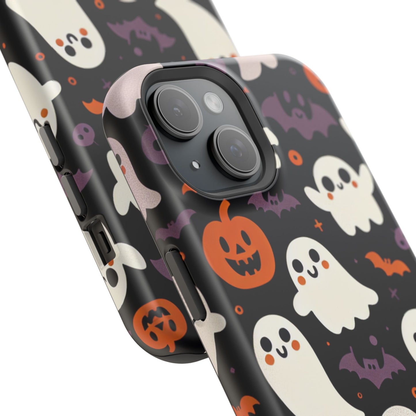 Halloween Ghost Phone Case, Cute Ghost Cases for iPhone, October Birthday Gift, Spooky Decor, Fun & Funky Cell Phone Cover