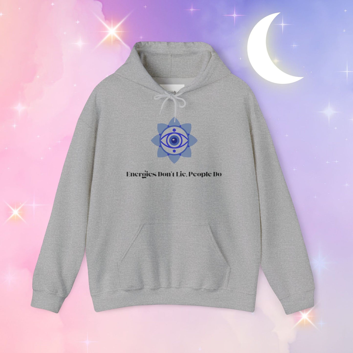 Chakra Energy Hoodie | Spiritual Sweatshirt, Meditation Gift, Positive Vibes, Cozy Layer, Unisex Hoodie, Chakra Symbol, Astrology Apparel