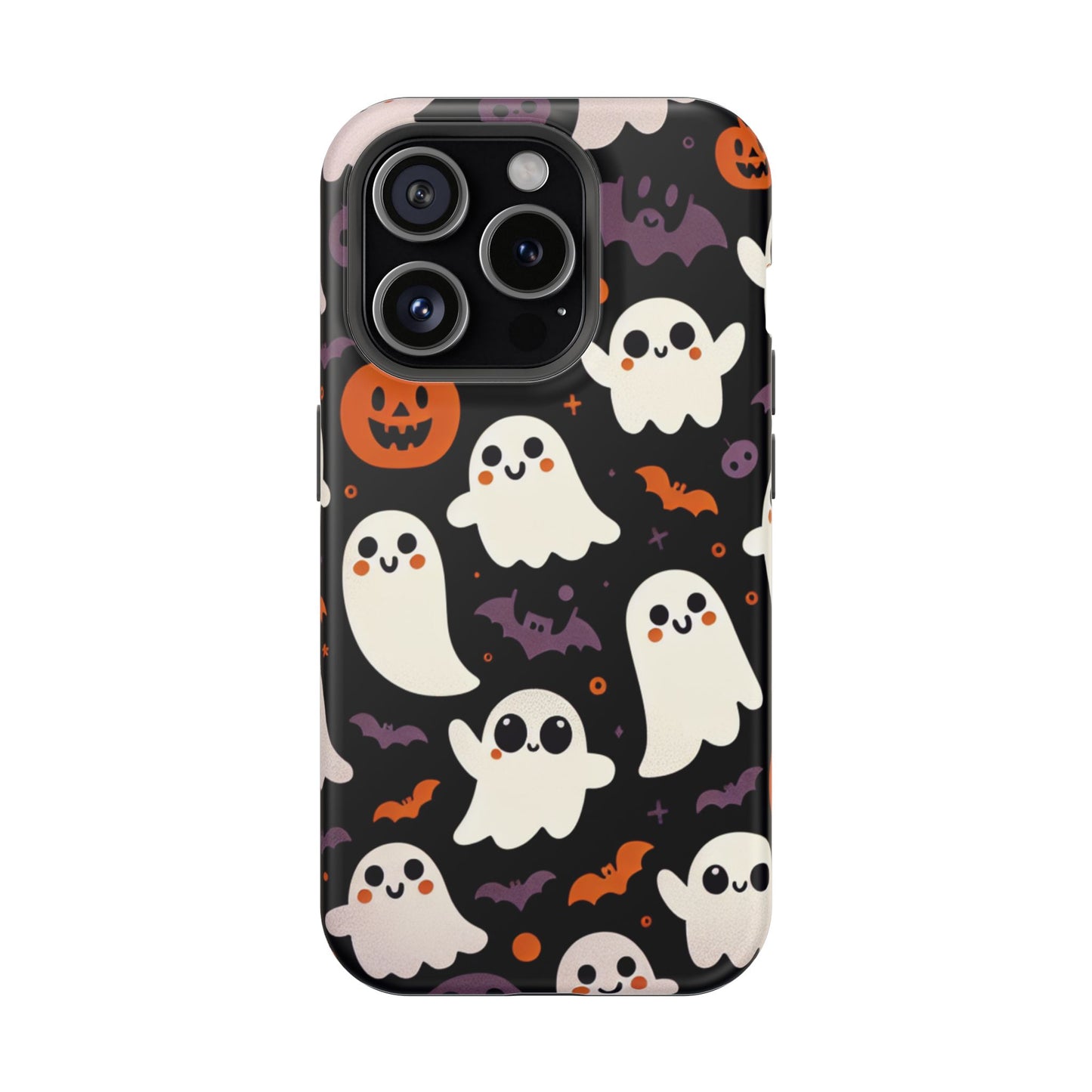 Halloween Ghost Phone Case, Cute Ghost Cases for iPhone, October Birthday Gift, Spooky Decor, Fun & Funky Cell Phone Cover