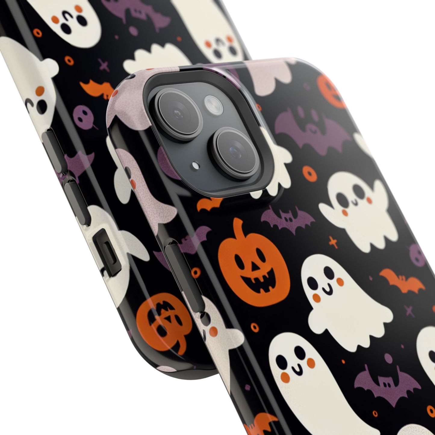 Halloween Ghost Phone Case, Cute Ghost Cases for iPhone, October Birthday Gift, Spooky Decor, Fun & Funky Cell Phone Cover