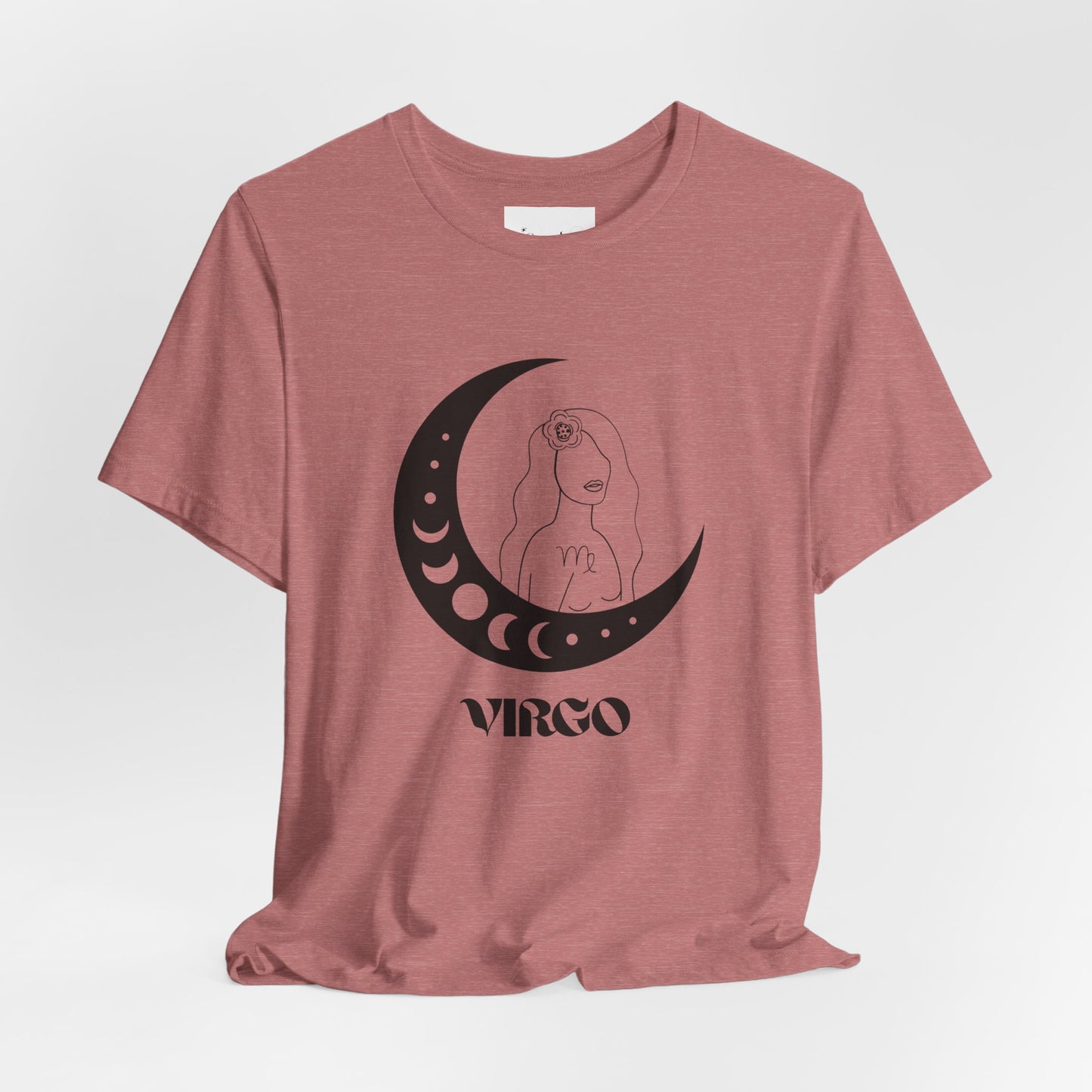 Virgo Moon Zodiac T-Shirt, Astrology Tee, Horoscope Gift, Celestial Apparel, Unisex Astrology Shirt