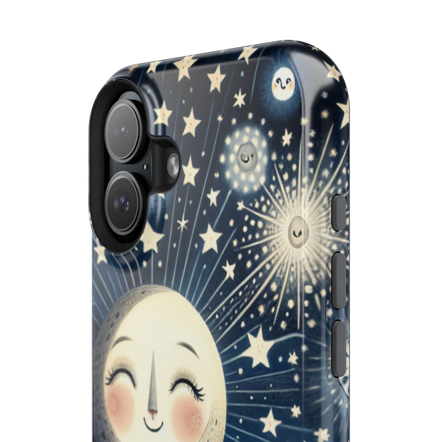 Celestial Impact-Resistant Cases, Protective Phone Cover, Moon & Stars Design, Gift for Astrology Lovers, Unique Phone Accessories, [...]