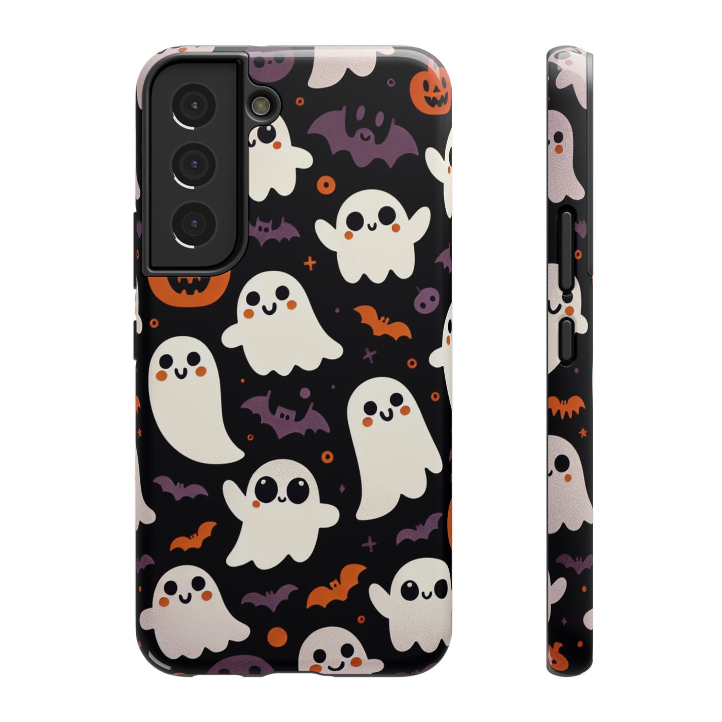 Halloween Ghost Phone Case, Cute Ghost Cases for iPhone, October Birthday Gift, Spooky Decor, Fun & Funky Cell Phone Cover