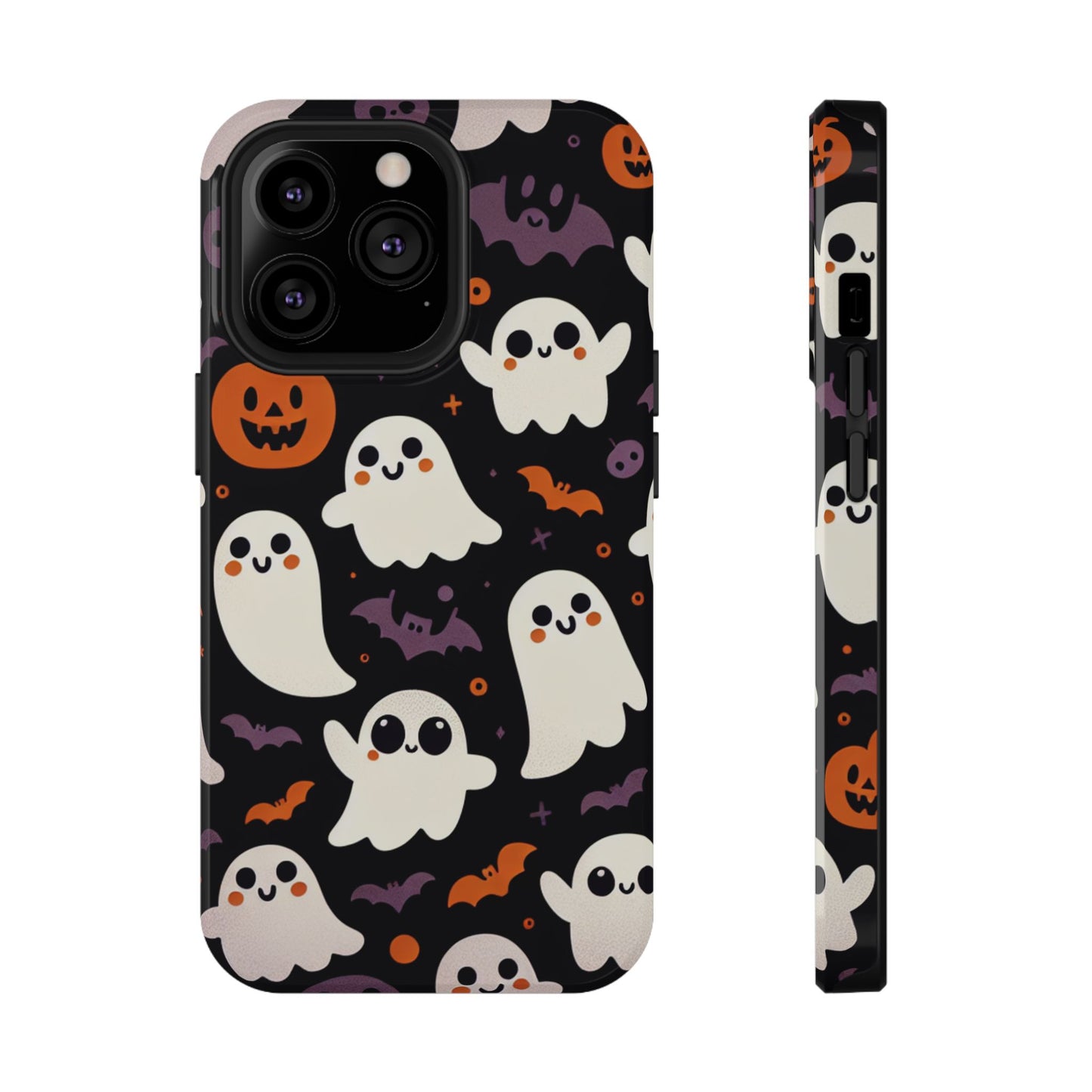Halloween Ghost Phone Case, Cute Ghost Cases for iPhone, October Birthday Gift, Spooky Decor, Fun & Funky Cell Phone Cover