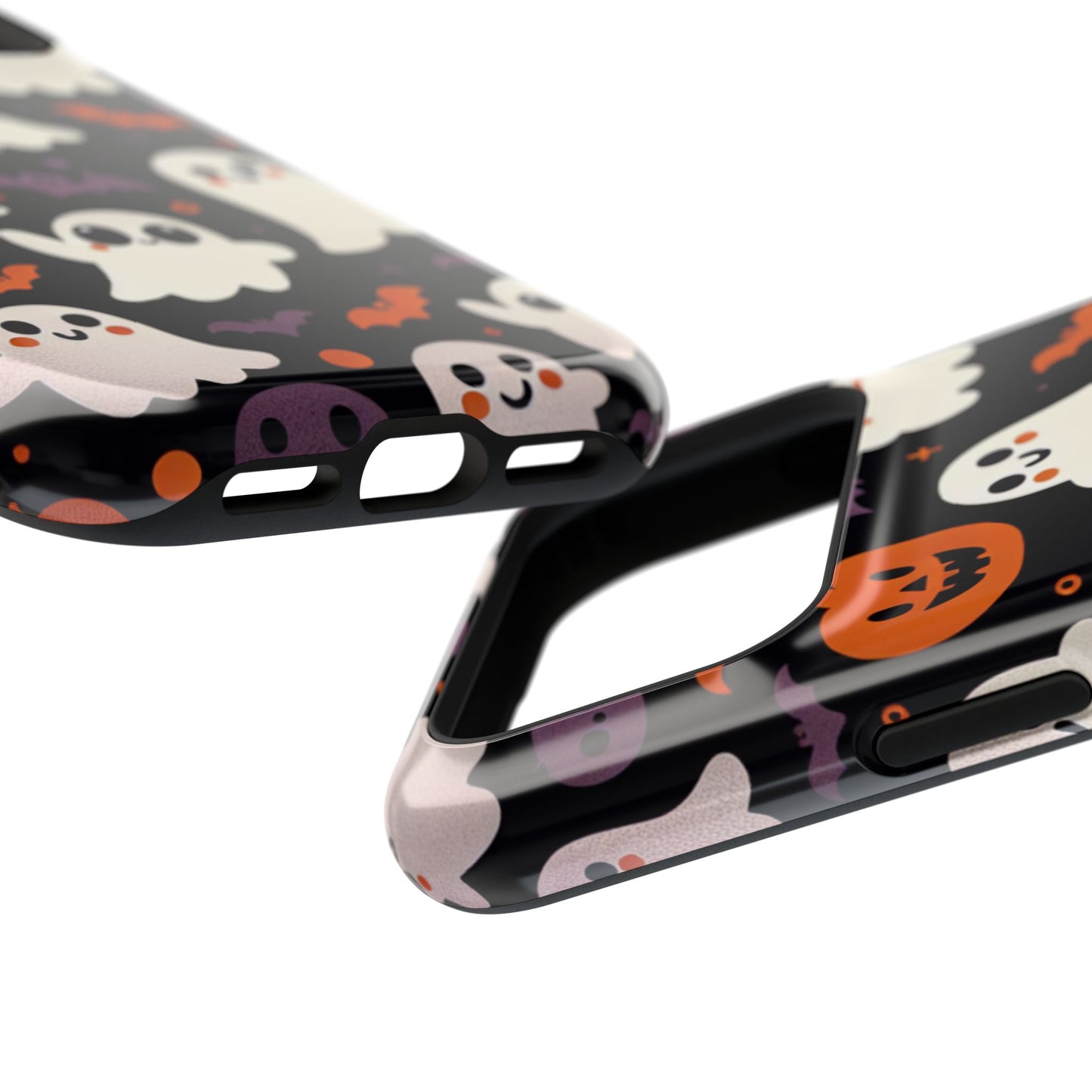 Halloween Ghost Phone Case, Cute Ghost Cases for iPhone, October Birthday Gift, Spooky Decor, Fun & Funky Cell Phone Cover