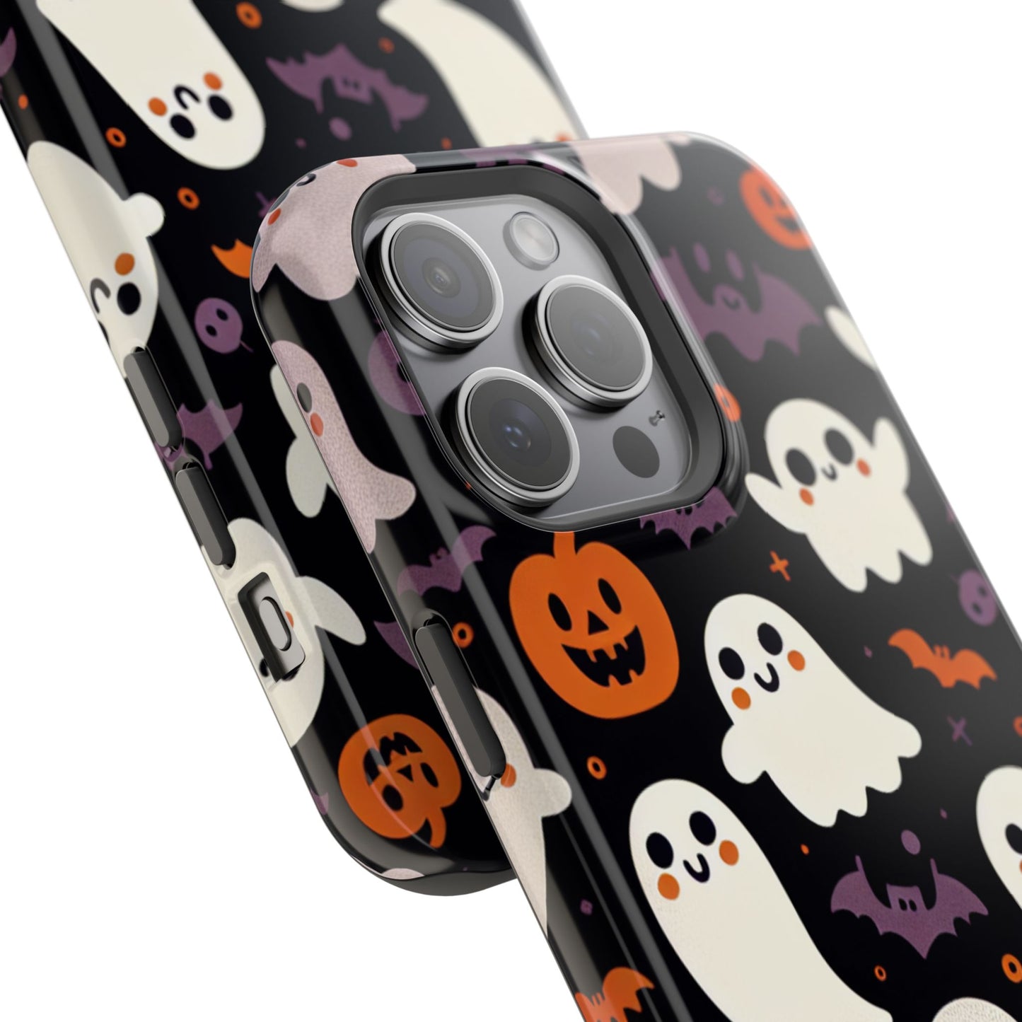 Halloween Ghost Phone Case, Cute Ghost Cases for iPhone, October Birthday Gift, Spooky Decor, Fun & Funky Cell Phone Cover