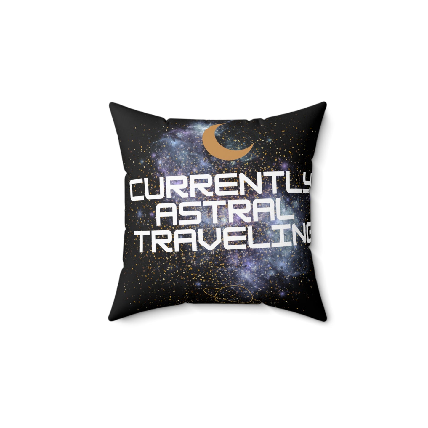 Astral Travel Themed Pillow, Cosmic Decor, Space Lover Gift, Bohemian Vibes, Dorm Room Accent, Meditation Accessory