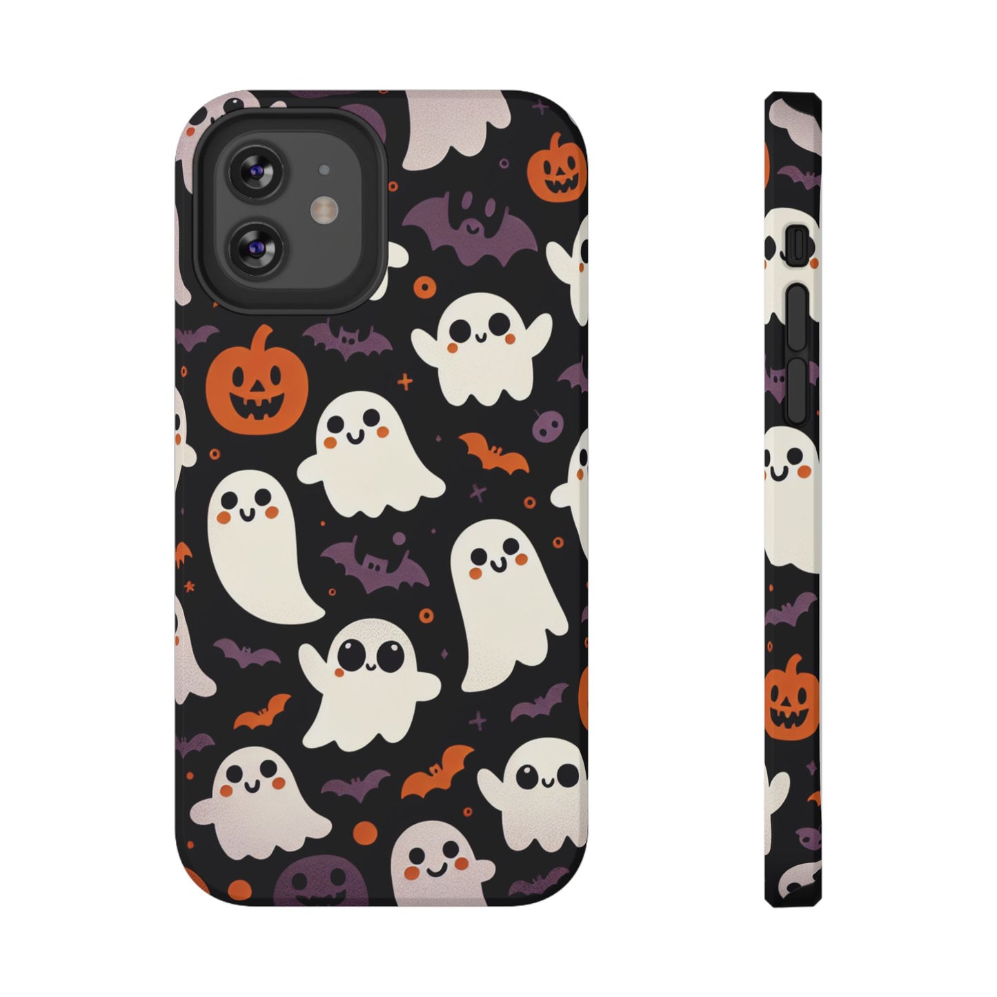 Halloween Ghost Phone Case, Cute Ghost Cases for iPhone, October Birthday Gift, Spooky Decor, Fun & Funky Cell Phone Cover