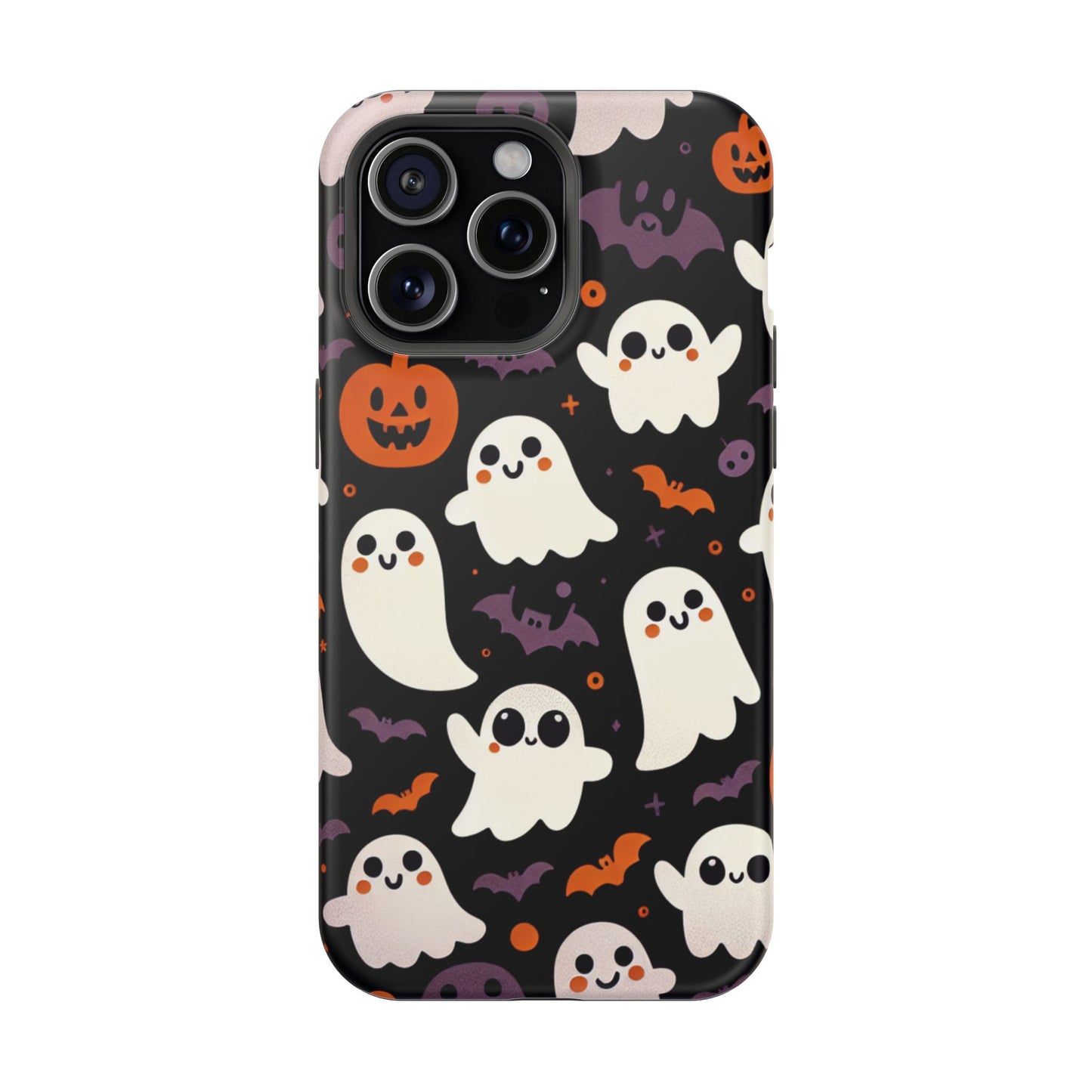 Halloween Ghost Phone Case, Cute Ghost Cases for iPhone, October Birthday Gift, Spooky Decor, Fun & Funky Cell Phone Cover