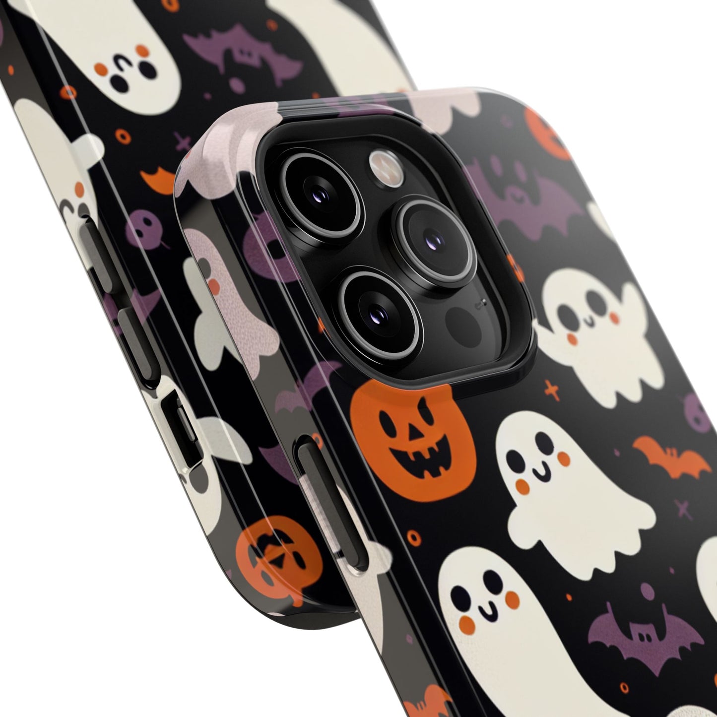 Halloween Ghost Phone Case, Cute Ghost Cases for iPhone, October Birthday Gift, Spooky Decor, Fun & Funky Cell Phone Cover