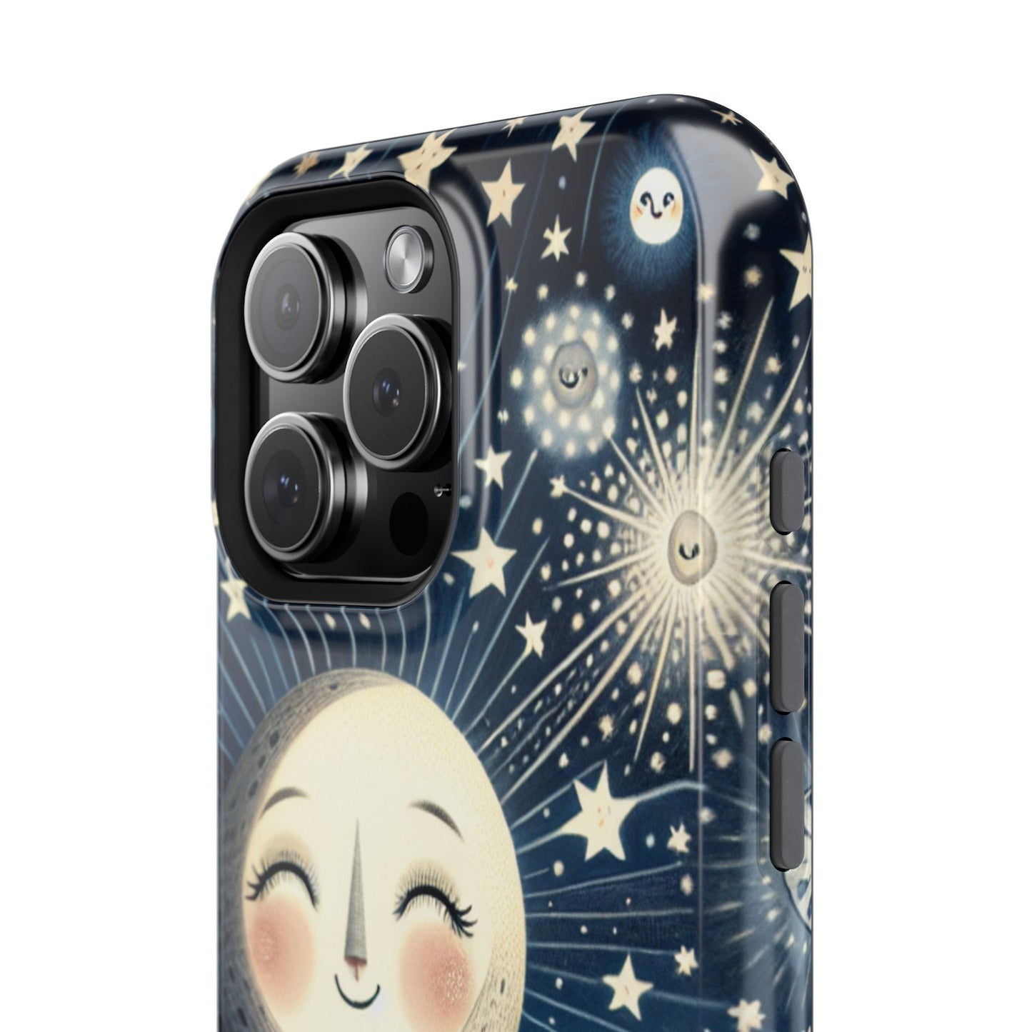 Celestial Impact-Resistant Cases, Protective Phone Cover, Moon & Stars Design, Gift for Astrology Lovers, Unique Phone Accessories, [...]