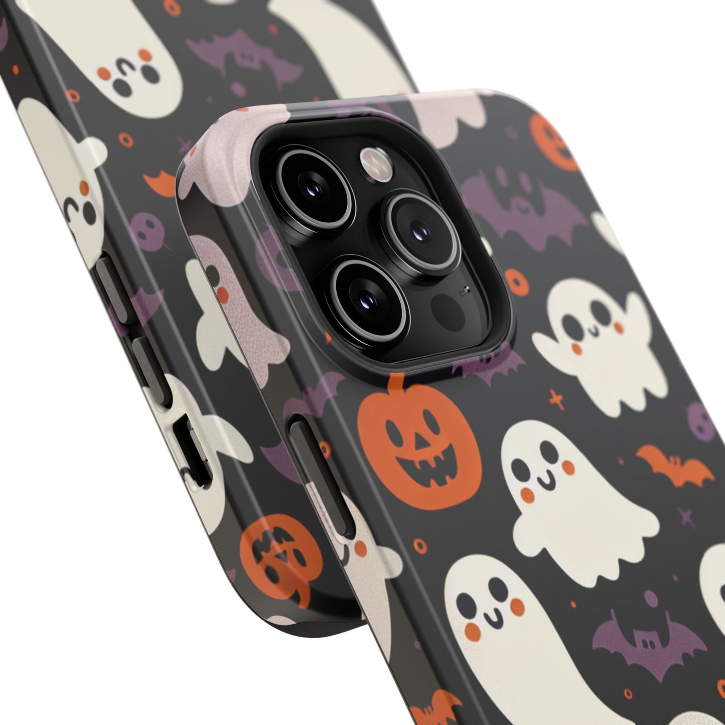 Halloween Ghost Phone Case, Cute Ghost Cases for iPhone, October Birthday Gift, Spooky Decor, Fun & Funky Cell Phone Cover