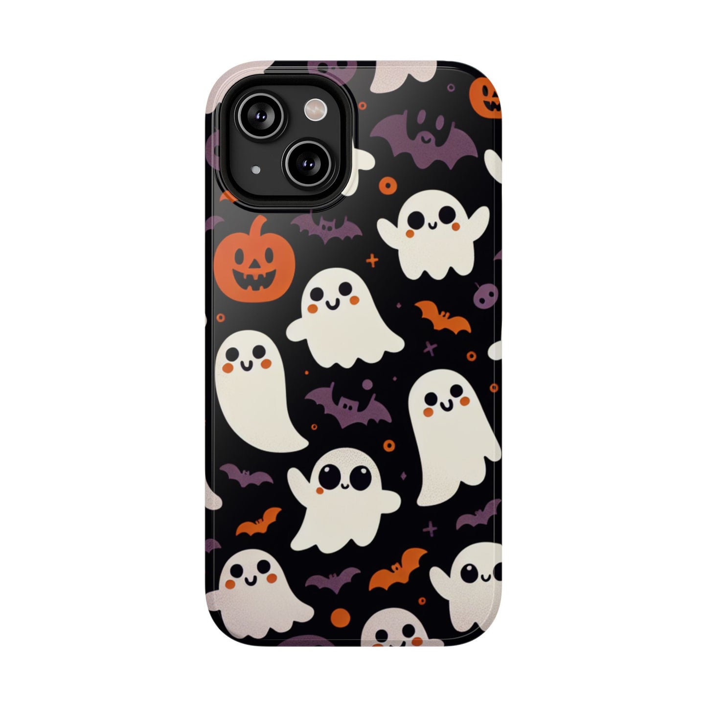 Halloween Ghost Phone Case, Cute Ghost Cases for iPhone, October Birthday Gift, Spooky Decor, Fun & Funky Cell Phone Cover