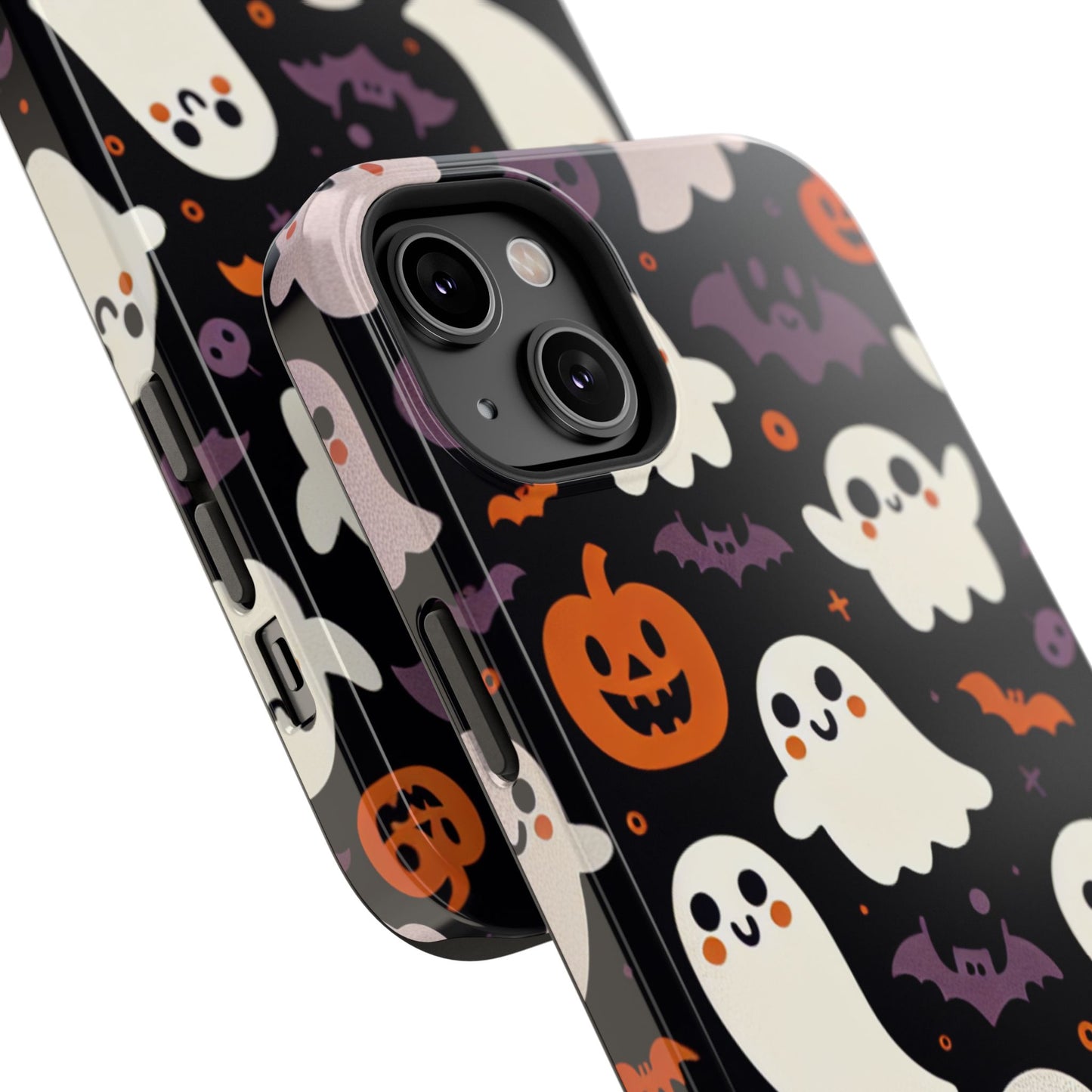 Halloween Ghost Phone Case, Cute Ghost Cases for iPhone, October Birthday Gift, Spooky Decor, Fun & Funky Cell Phone Cover