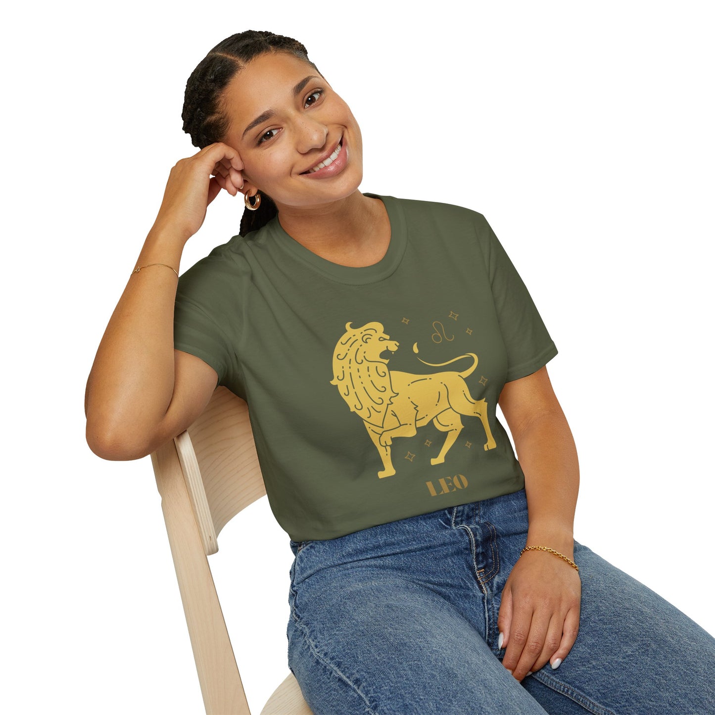 Leo Zodiac T-Shirt | Unisex Astrology Tee, Birthday Gift, July-August Celebrations, Astrology Lovers, Casual Wear, Horoscope T-shirt