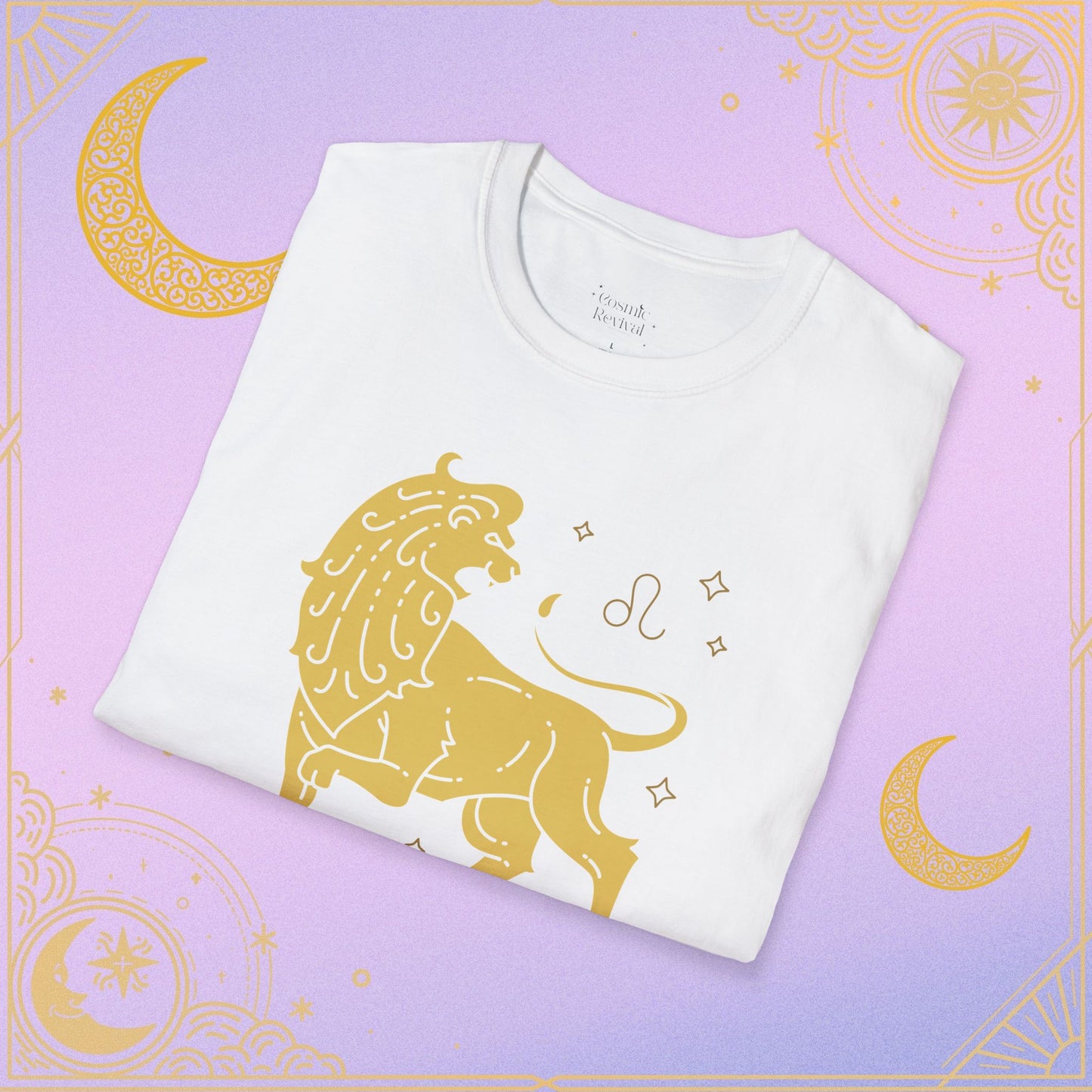 Leo Zodiac T-Shirt | Unisex Astrology Tee, Birthday Gift, July-August Celebrations, Astrology Lovers, Casual Wear, Horoscope T-shirt