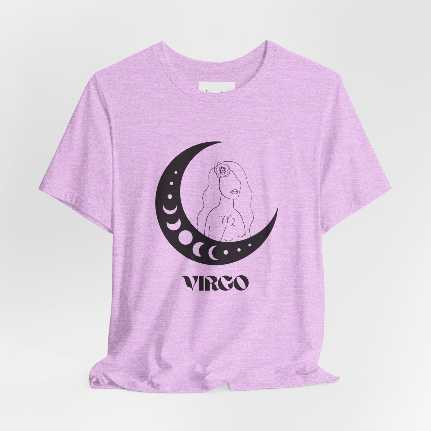 Virgo Moon Zodiac T-Shirt, Astrology Tee, Horoscope Gift, Celestial Apparel, Unisex Astrology Shirt
