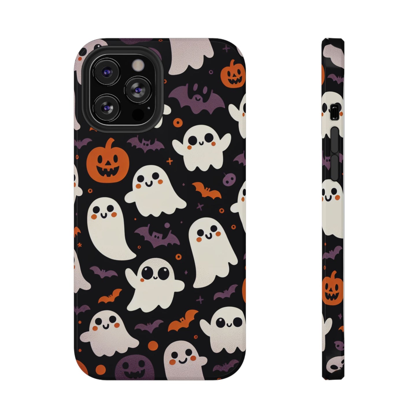 Halloween Ghost Phone Case, Cute Ghost Cases for iPhone, October Birthday Gift, Spooky Decor, Fun & Funky Cell Phone Cover