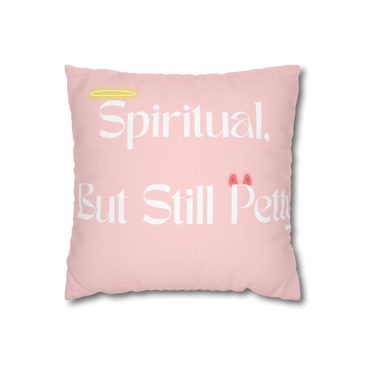 Spiritual Quote Pillowcase, Cozy Bedroom Decor, Gift for Mindfulness Lovers, Inspirational Home Accessory, Cute Home Decoration