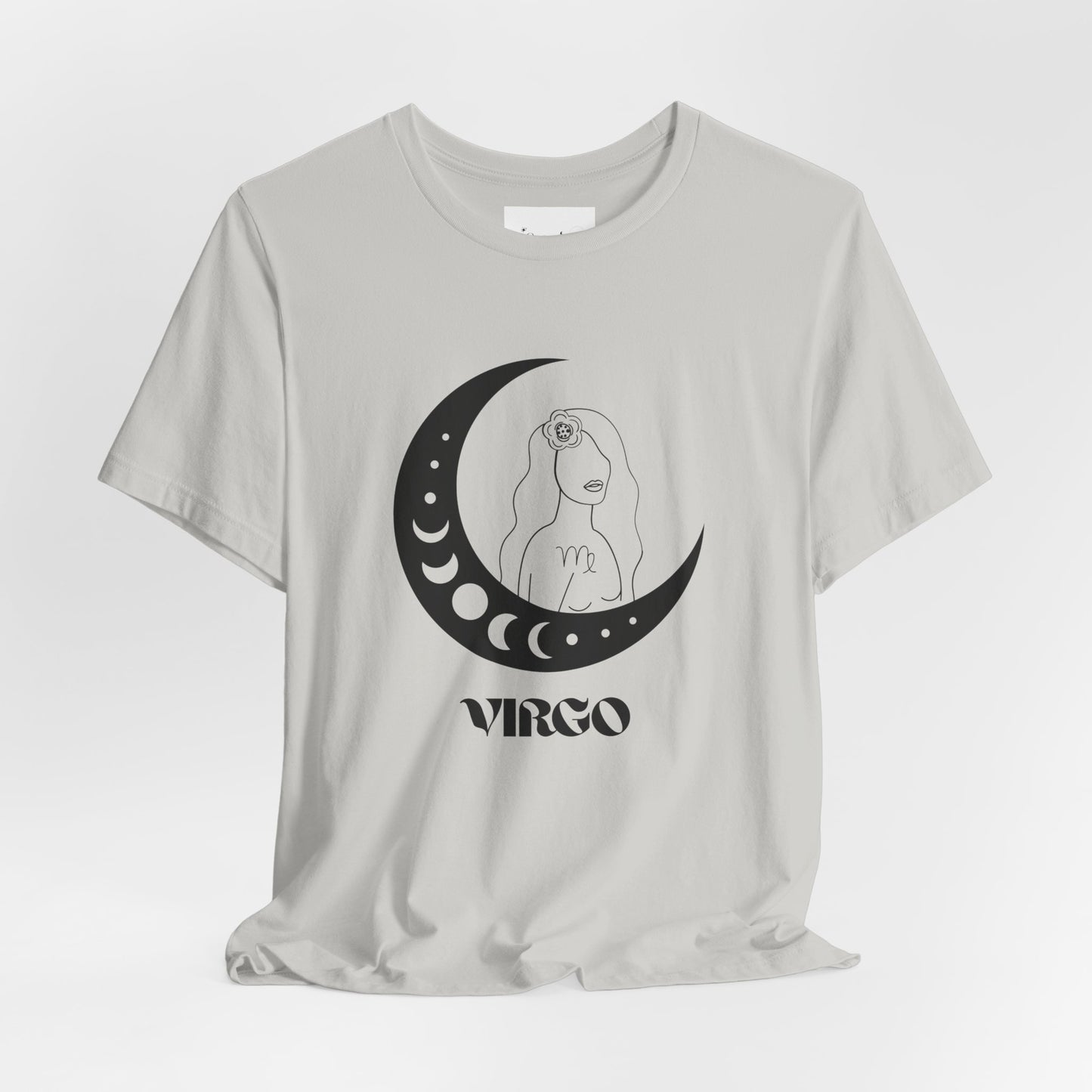 Virgo Moon Zodiac T-Shirt, Astrology Tee, Horoscope Gift, Celestial Apparel, Unisex Astrology Shirt